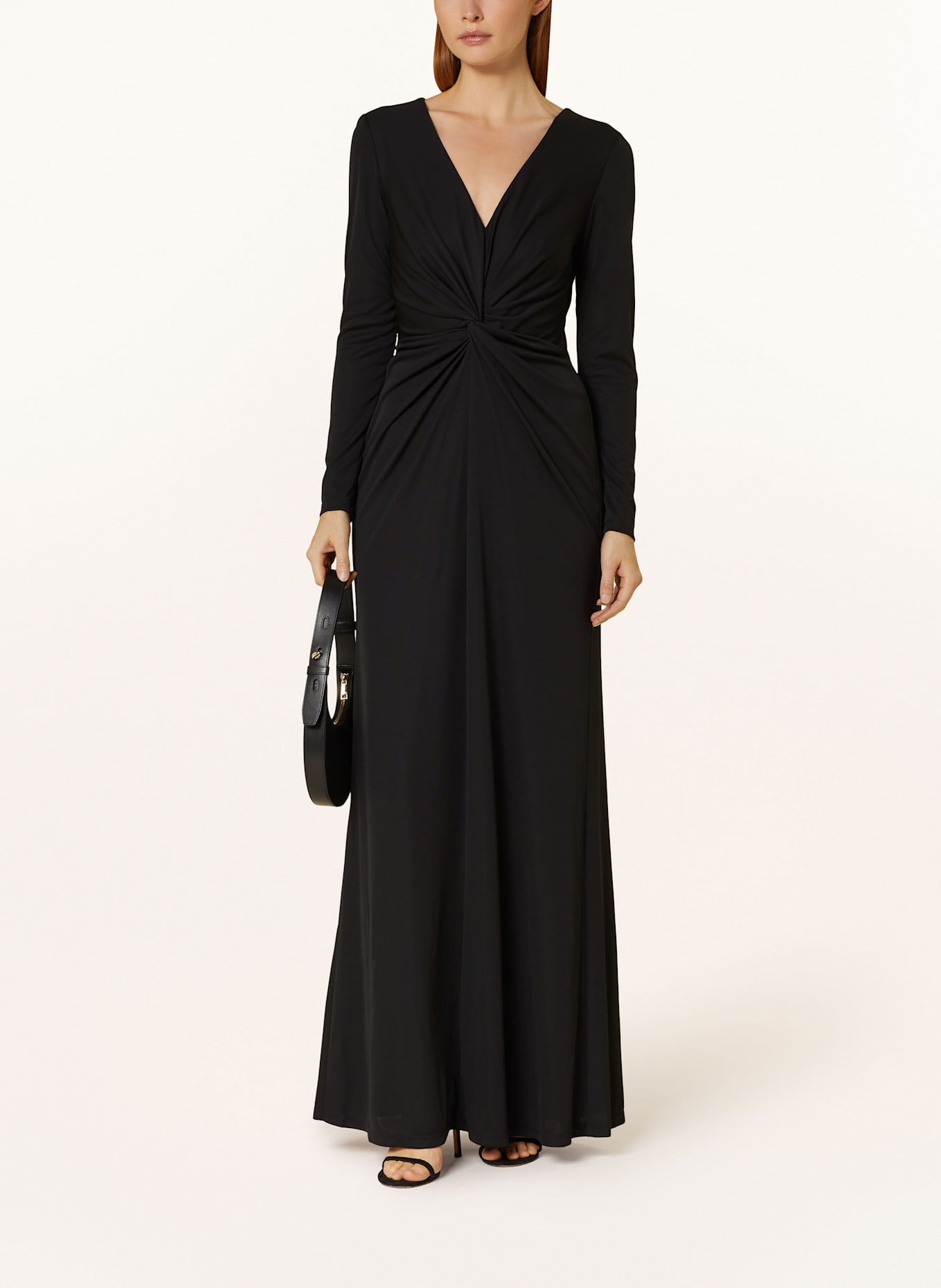 Ralph lauren long black evening dress shop