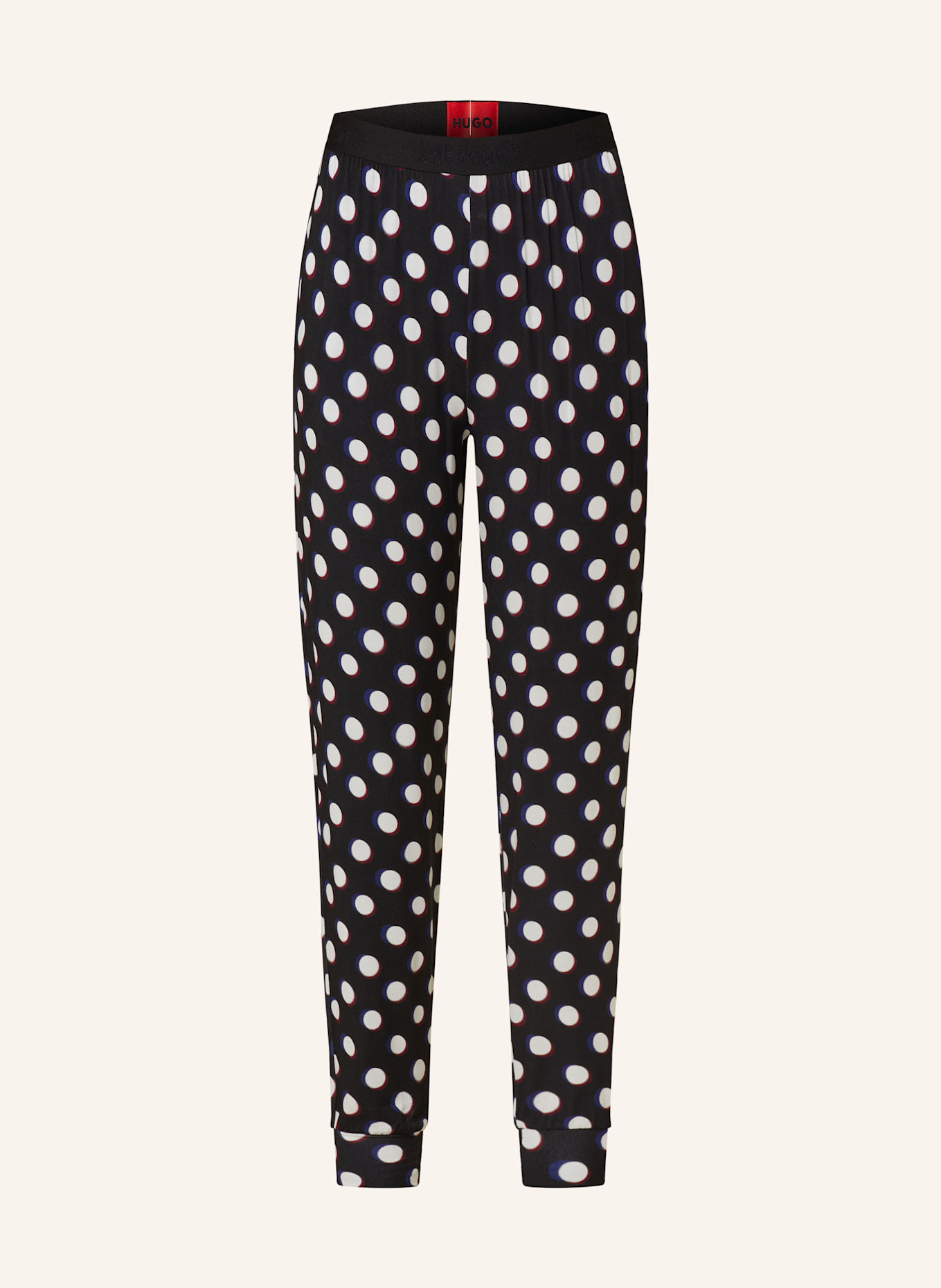 HUGO Schlafhose UNITE: SCHWARZ / WEISS / DUNKELBLAU
