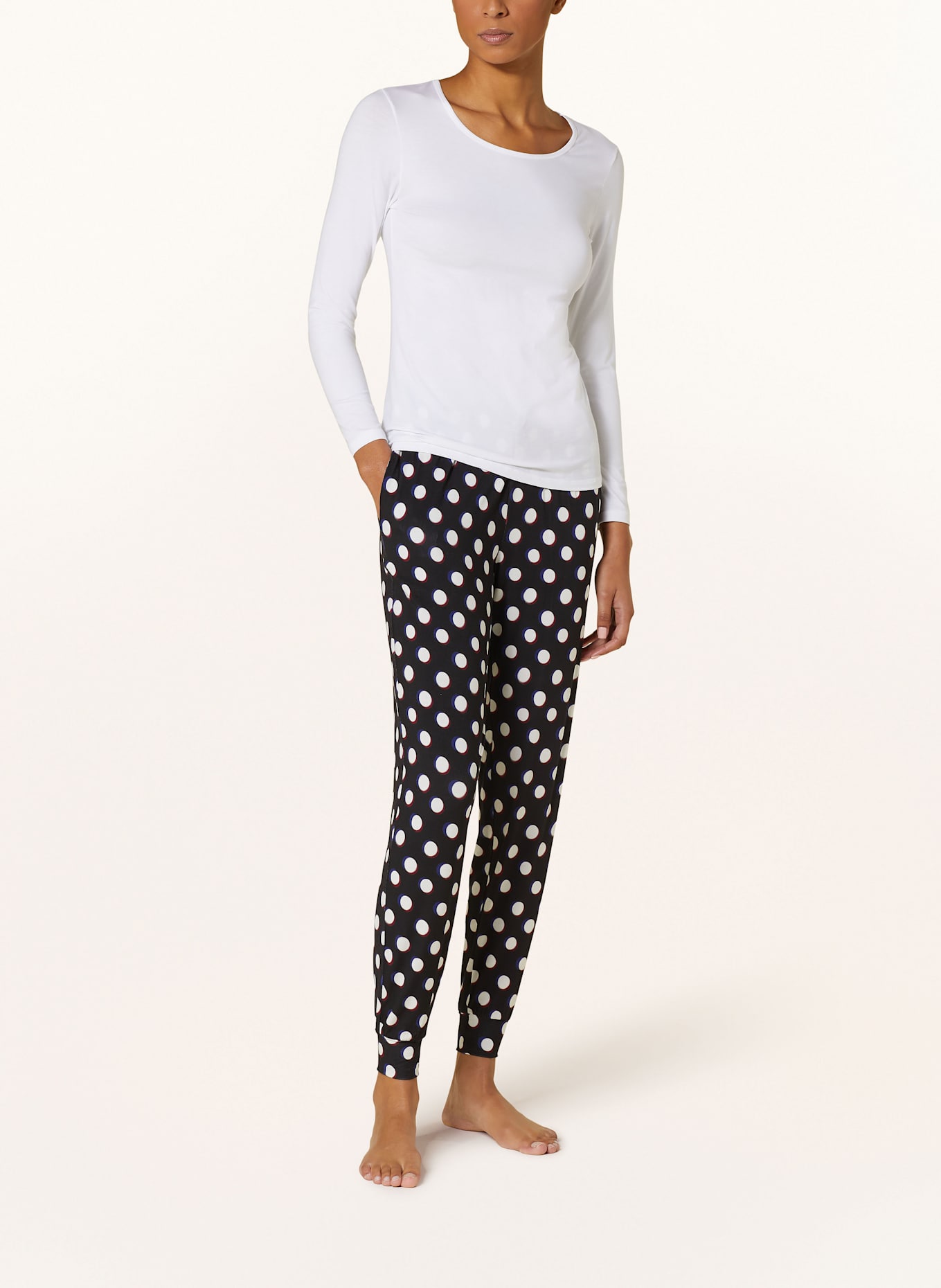 HUGO Schlafhose UNITE: SCHWARZ / WEISS / DUNKELBLAU