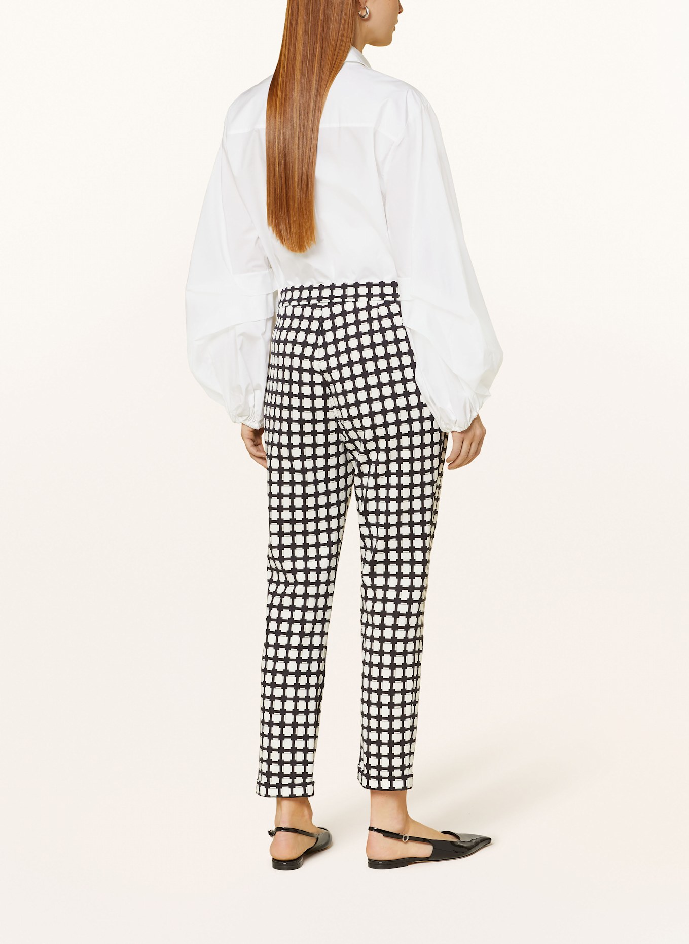 MAC DAYDREAM Spodnie 7/8 BEAUTY: CZARNY / BIAŁY