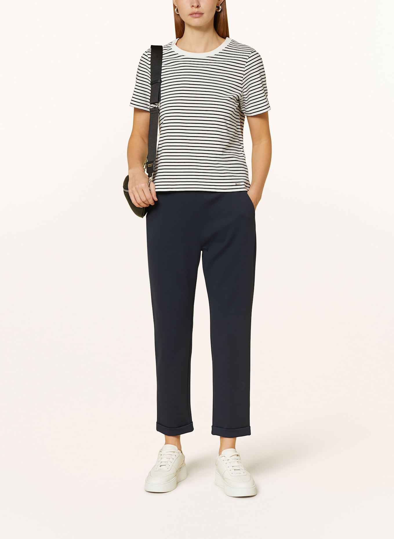 MAC DAYDREAM Spodnie 7/8 BEAUTY: GRANATOWY