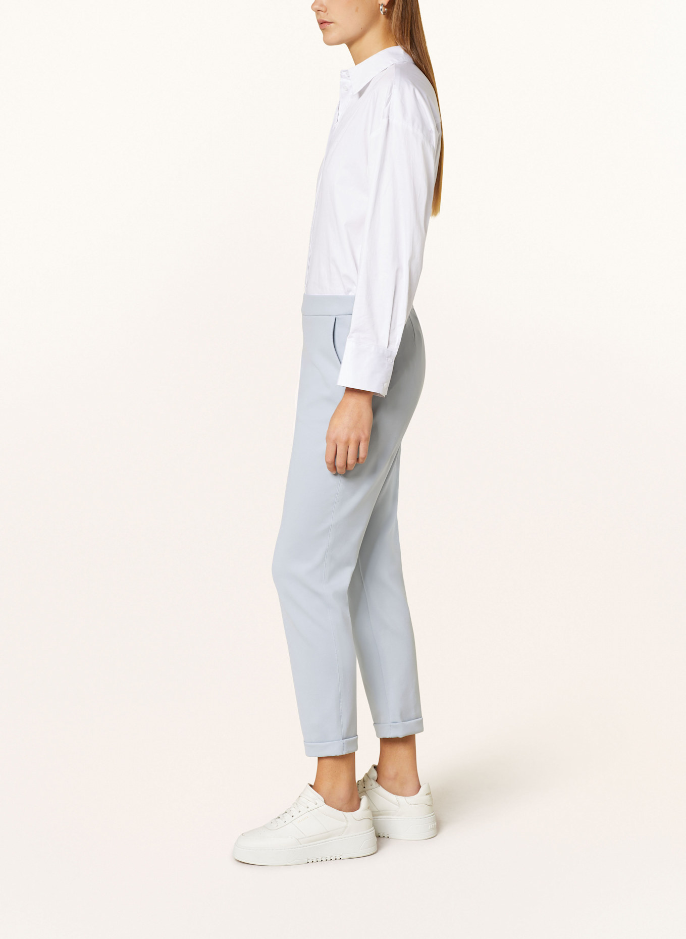 MAC DAYDREAM Spodnie 7/8 BEAUTY: SZARONIEBIESKI