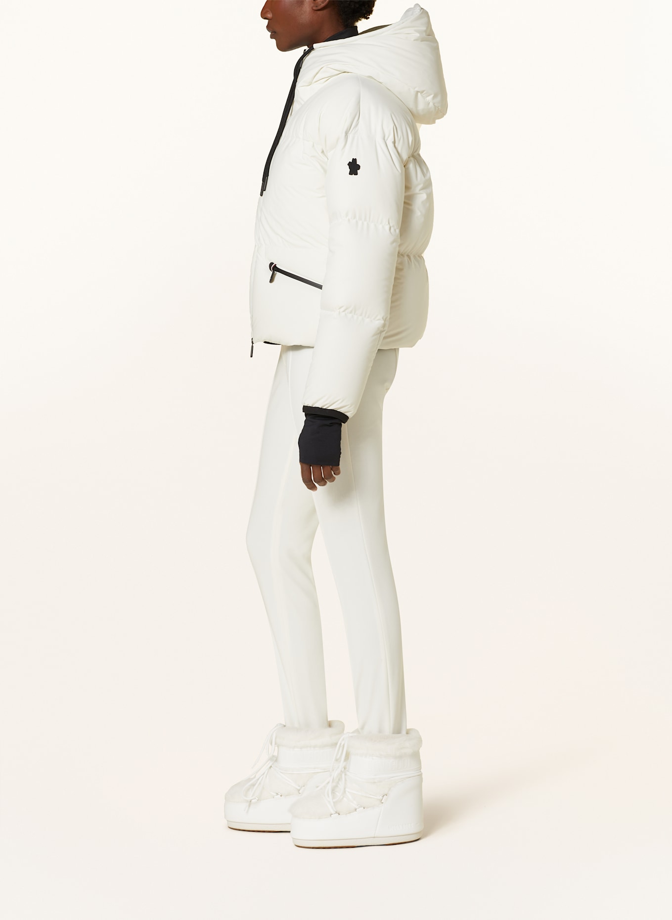 MONCLER GRENOBLE Down ski jacket ALLESAZ: WHITE (Image 4)