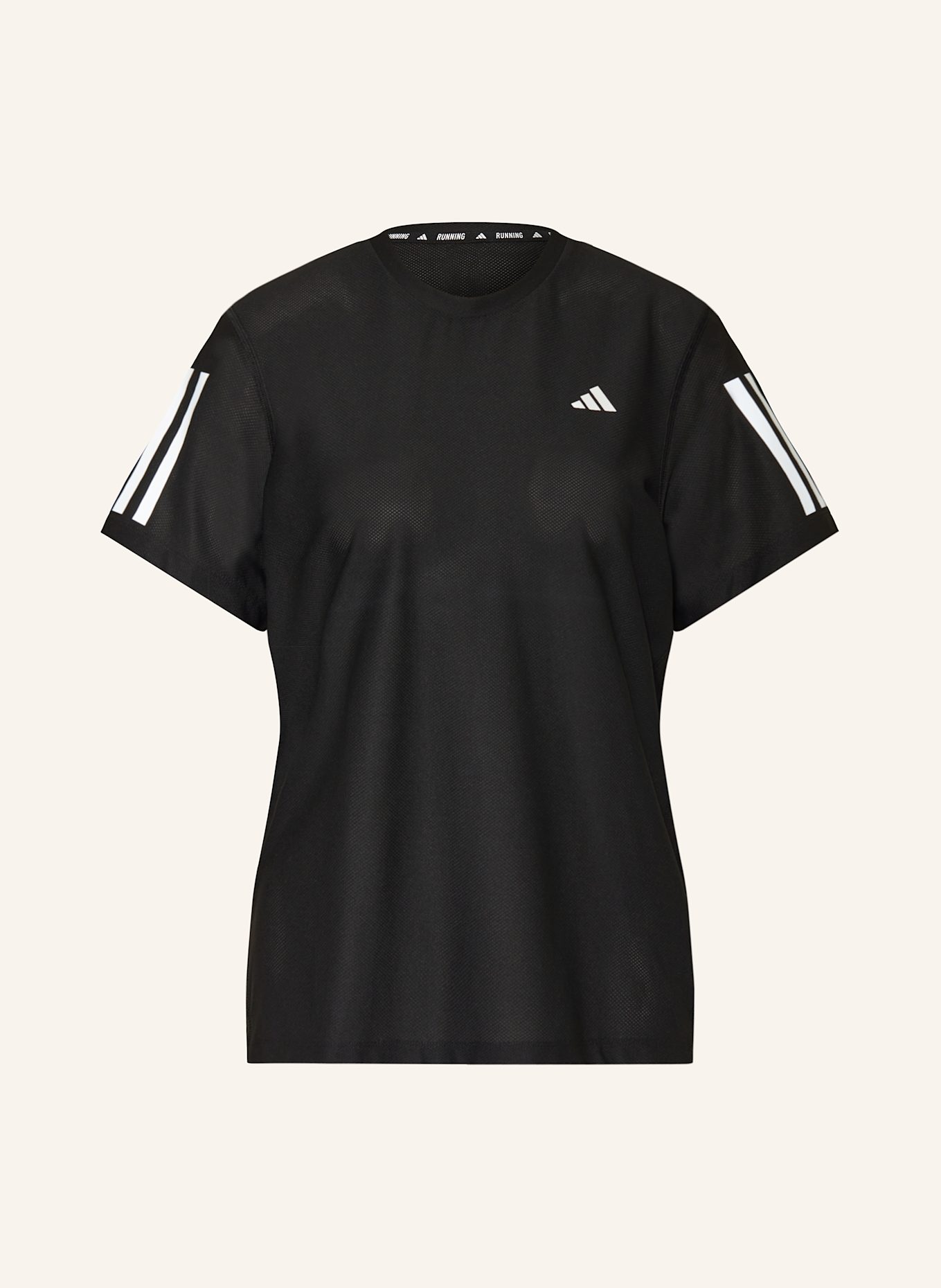 adidas Running shirt OWN THE RUN: BLACK