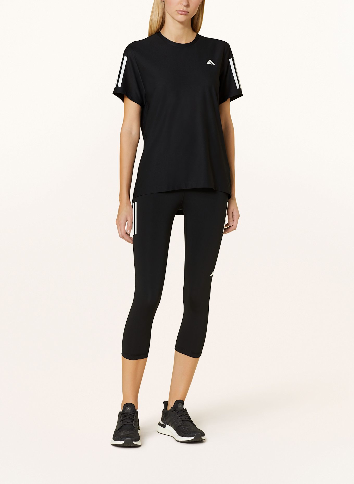 adidas Running shirt OWN THE RUN: BLACK