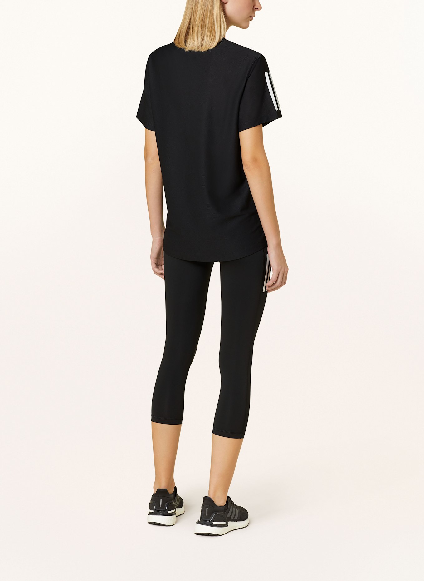 adidas Running shirt OWN THE RUN: BLACK