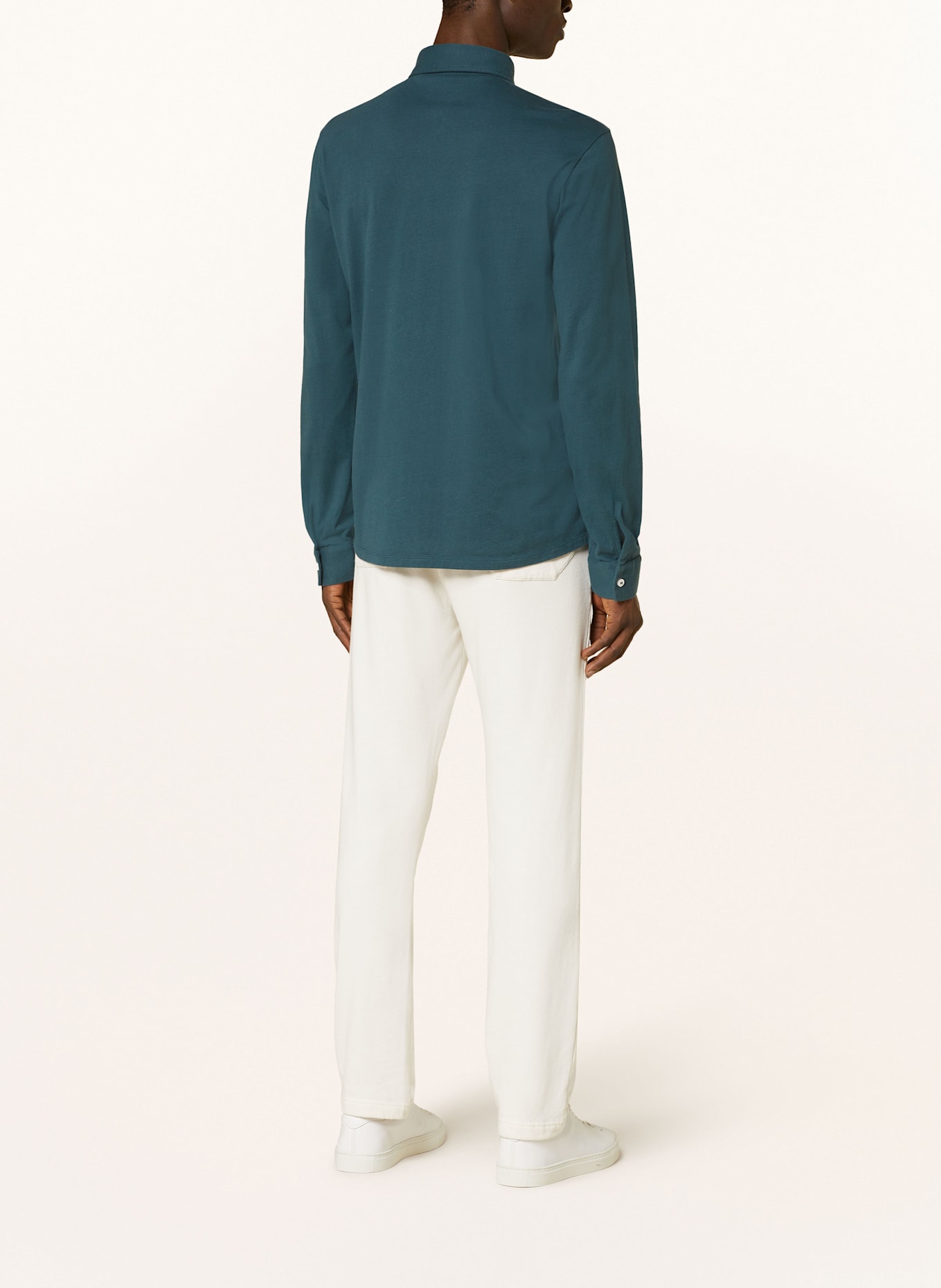 Juvia Jersey shirt KOA slim fit: TEAL