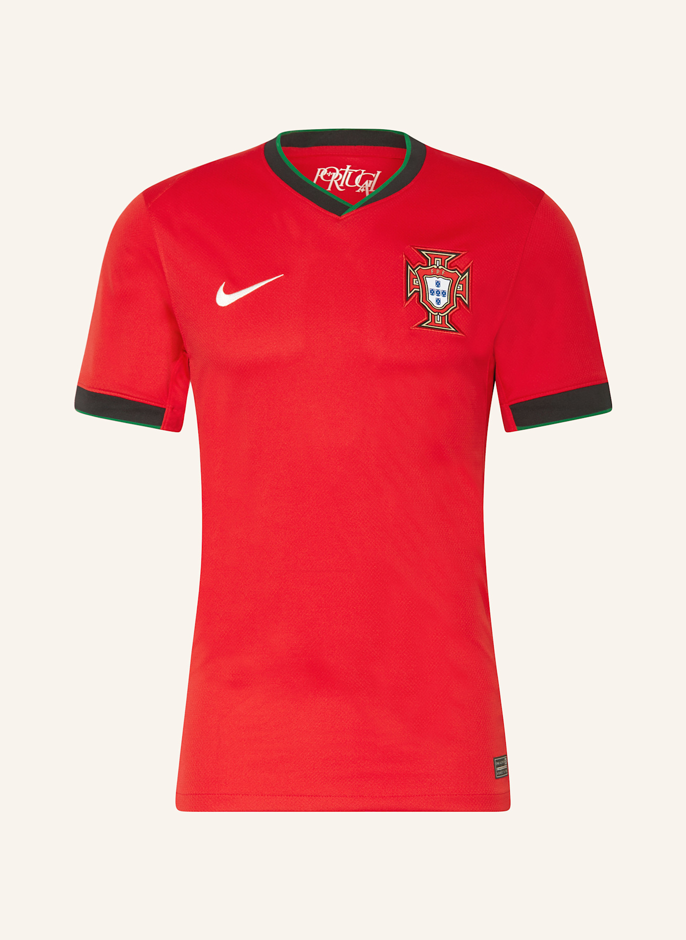Nike Home jersey PORTUGAL 24 for men in red black green