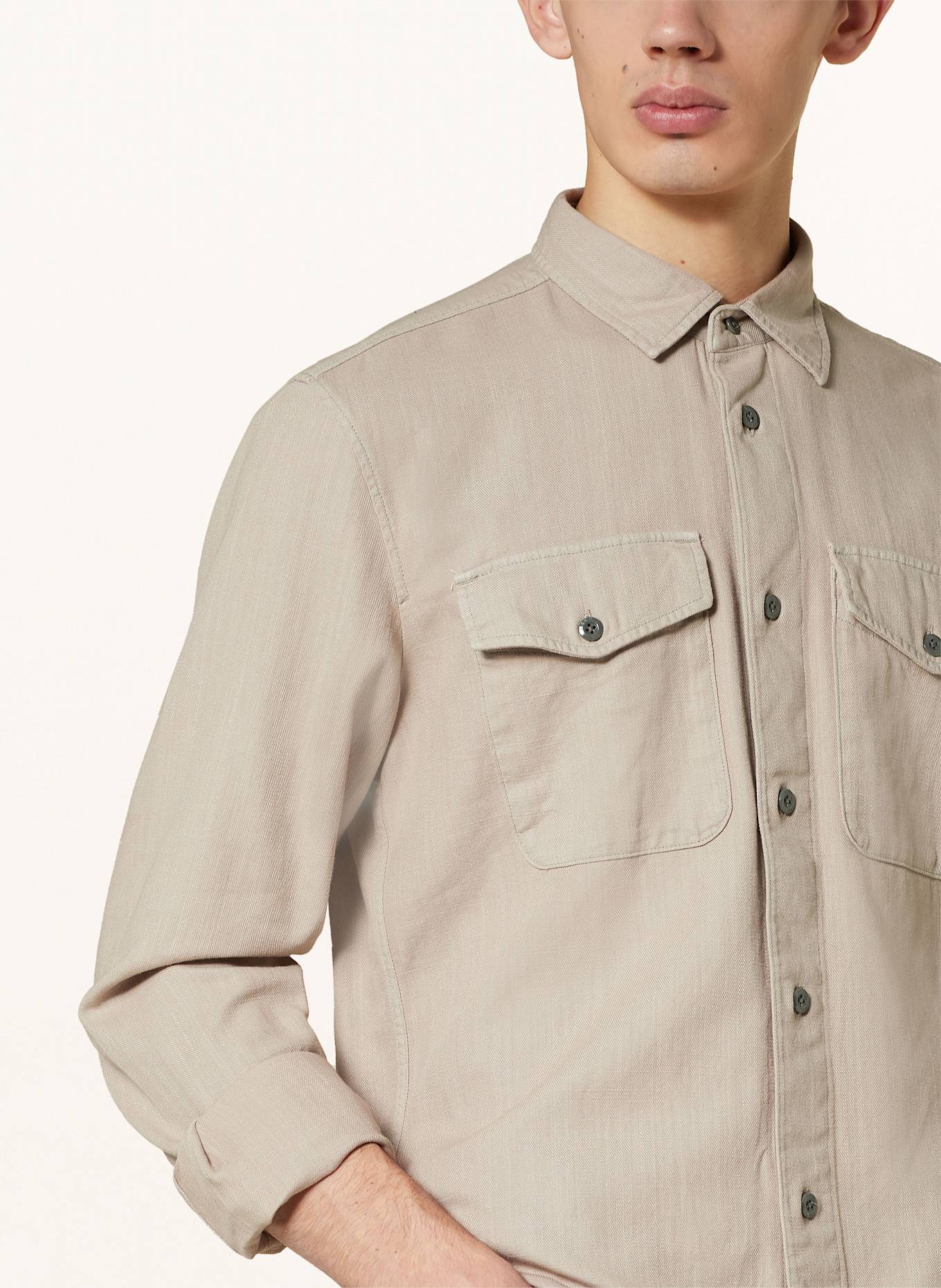 G-Star Hemd Slim Fit: BEIGE