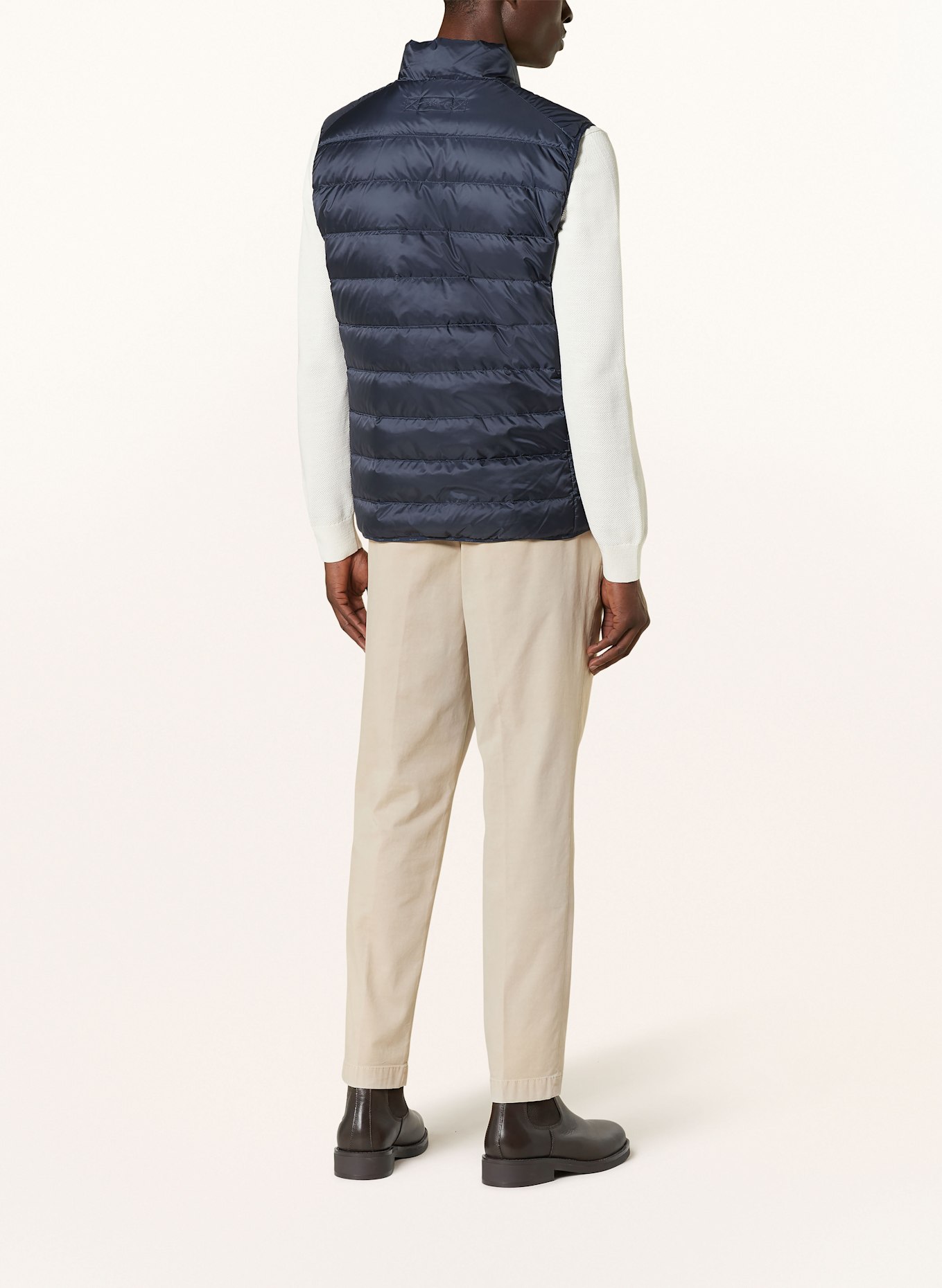 GANT Lightweight-Daunenweste: DUNKELBLAU