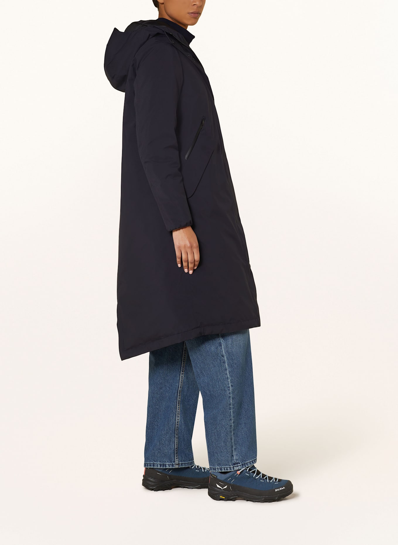 Jack Wolfskin Parka BRANDENBURGER: DUNKELBLAU