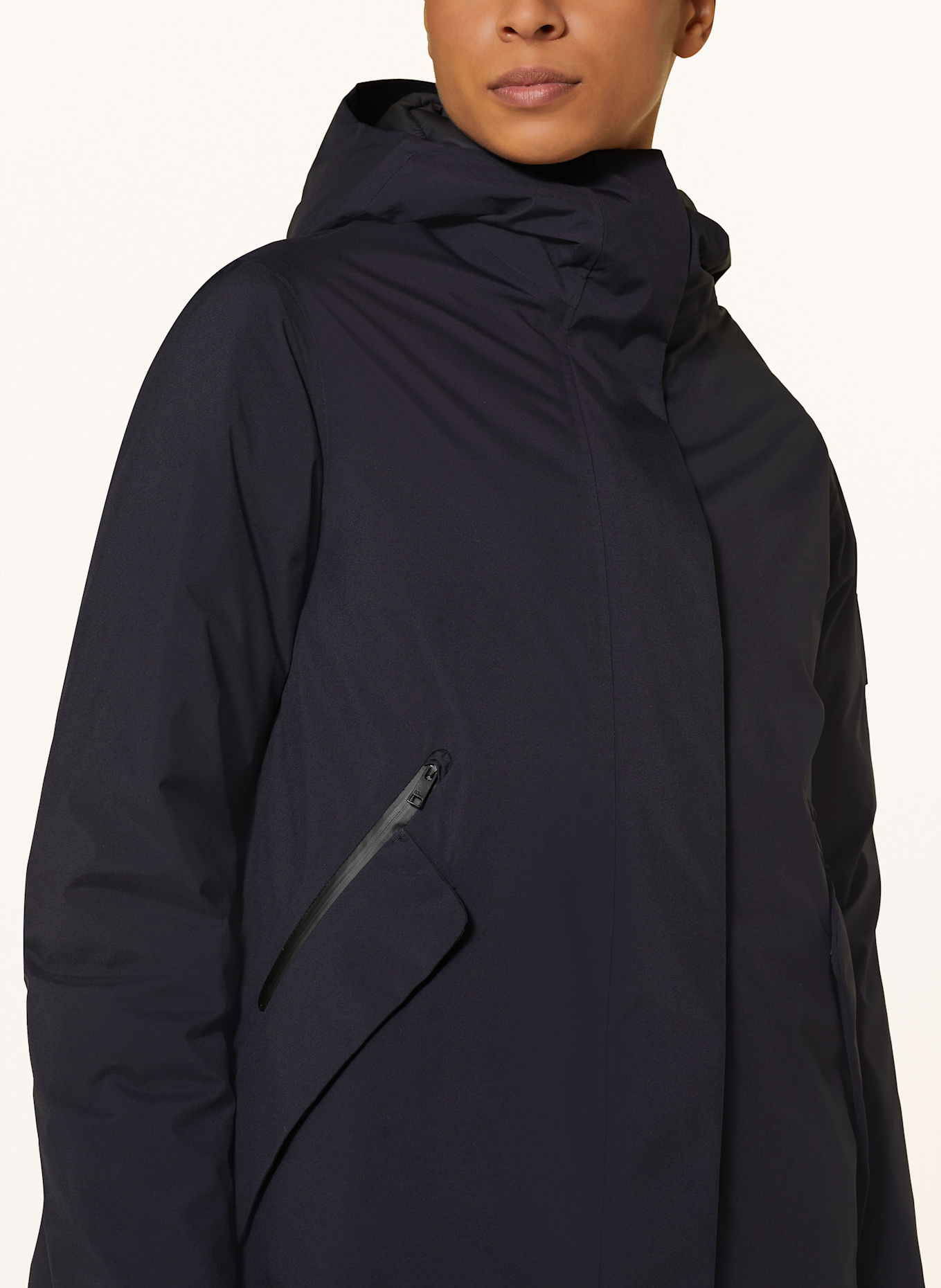 Jack Wolfskin Parka BRANDENBURGER: DUNKELBLAU
