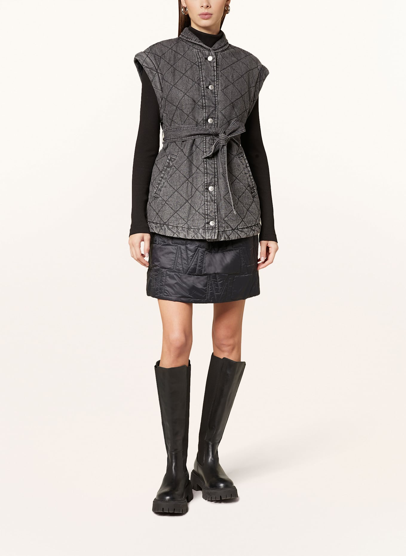 ONLY Denim jacket: GRAY