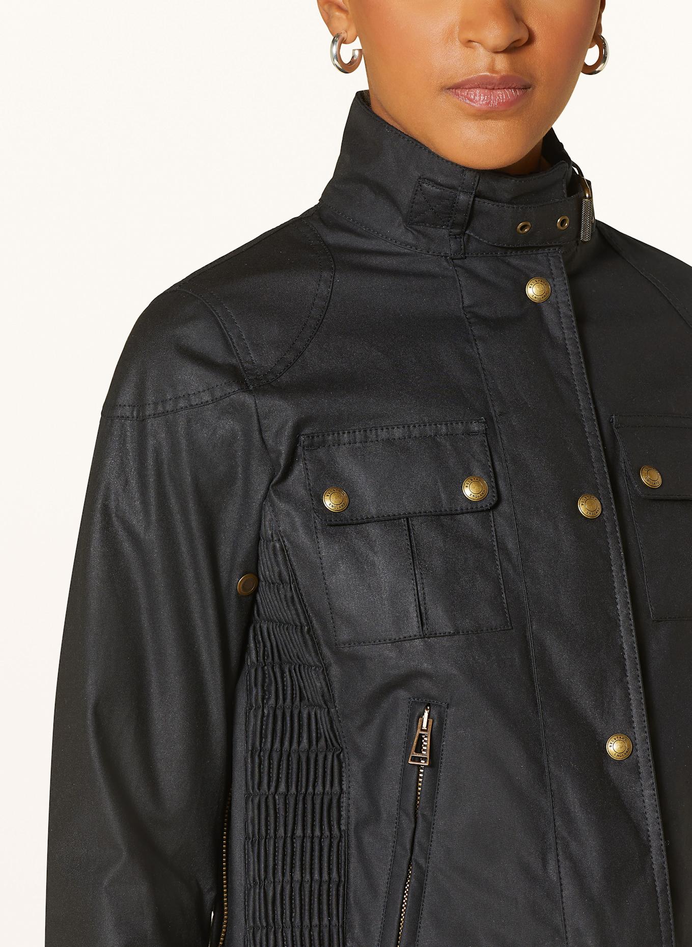 BELSTAFF Fieldjack GANGSTER: ZWART