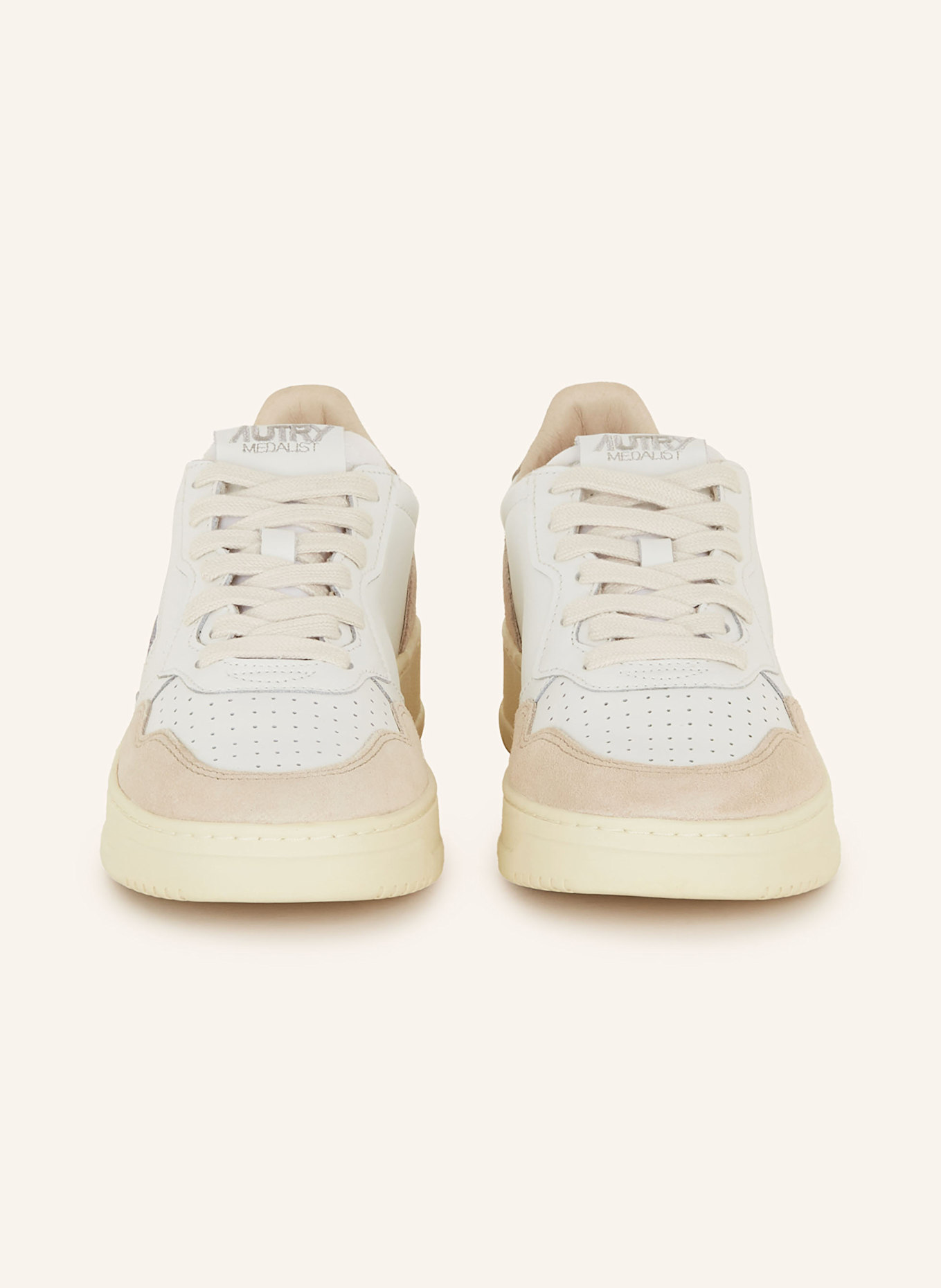 AUTRY Sneaker MEDALIST: WEISS/ CREME
