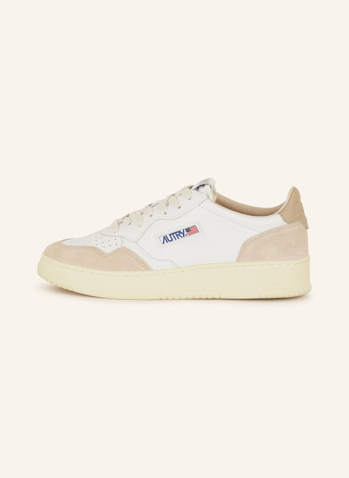 AUTRY Sneaker MEDALIST: WEISS/ CREME