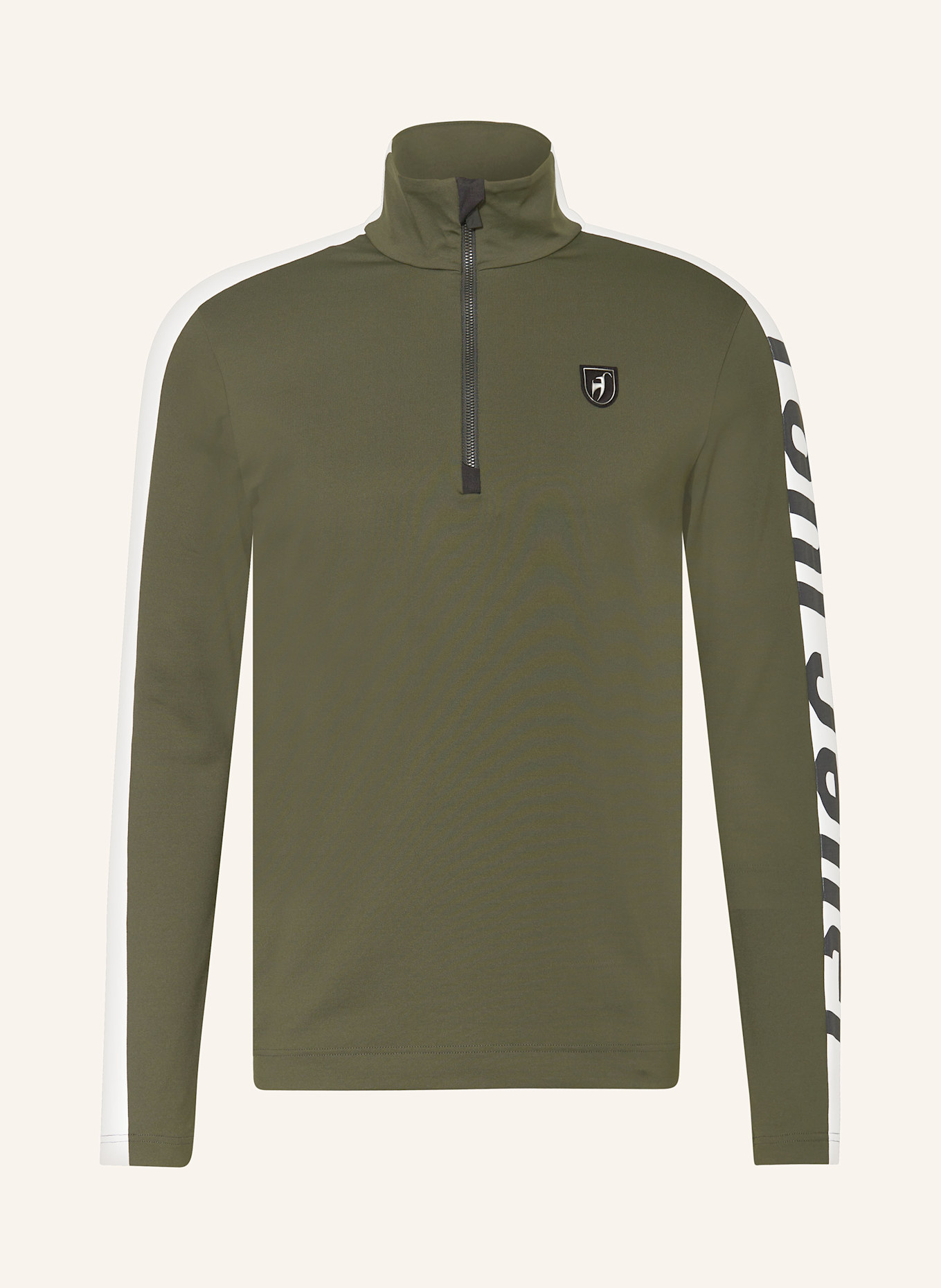 toni sailer Bunda Midlayer JIM, Barva: TMAVĚ ZELENÁ/ ČERNÁ/ BÍLÁ (Obrázek 1)