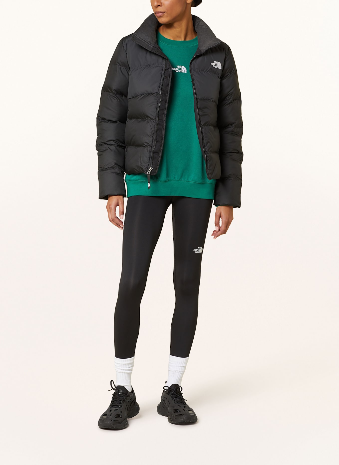 THE NORTH FACE Steppjacke SAIKURU: SCHWARZ