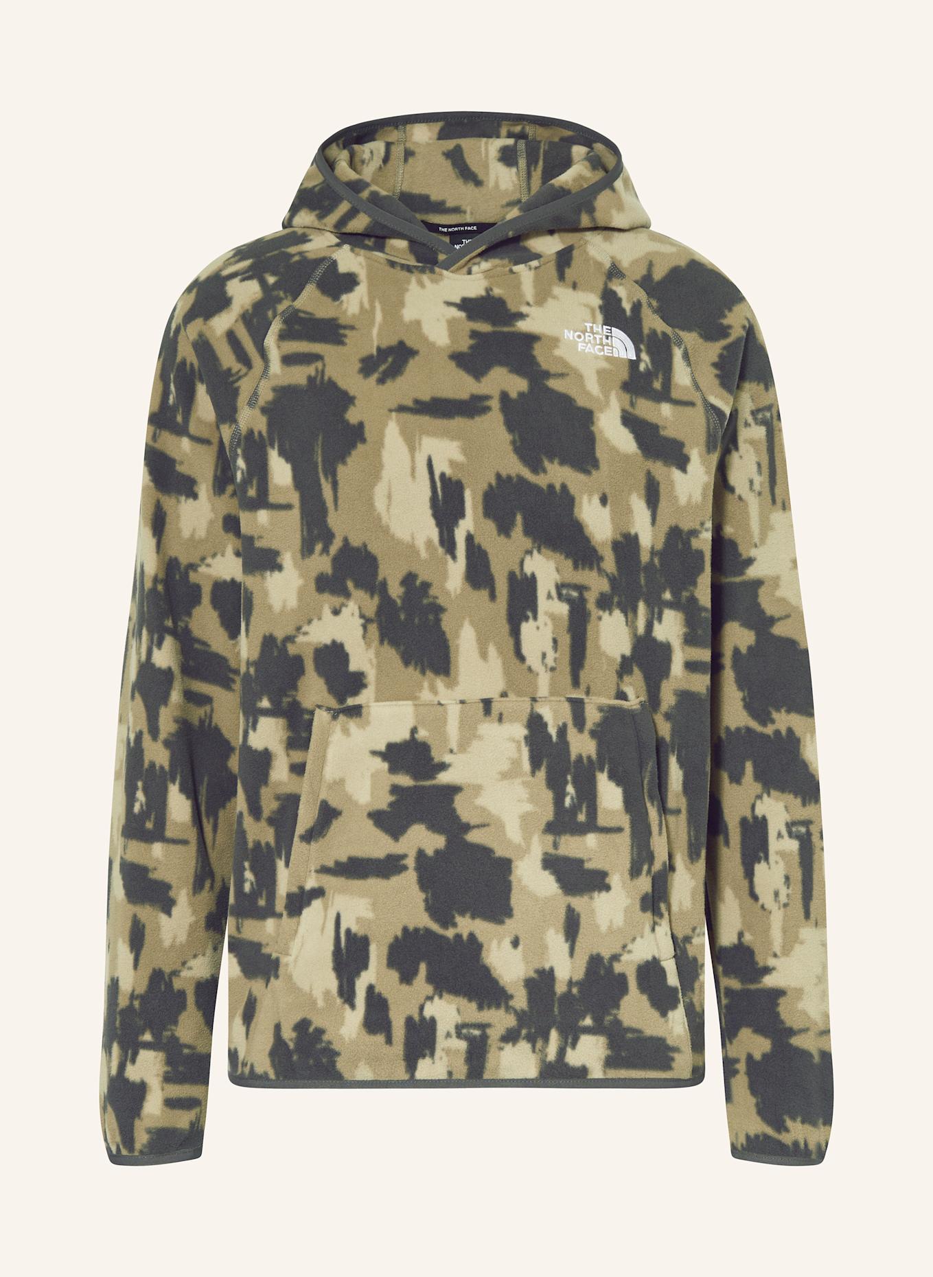THE NORTH FACE Fleece Hoodie in grau dunkelgrau