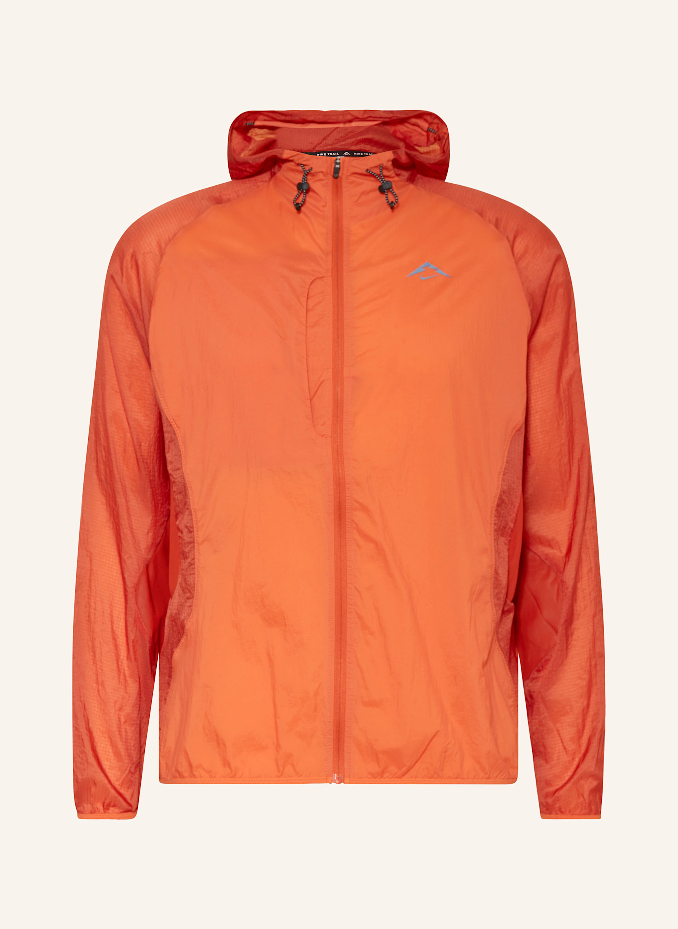 Orange nike windbreaker online