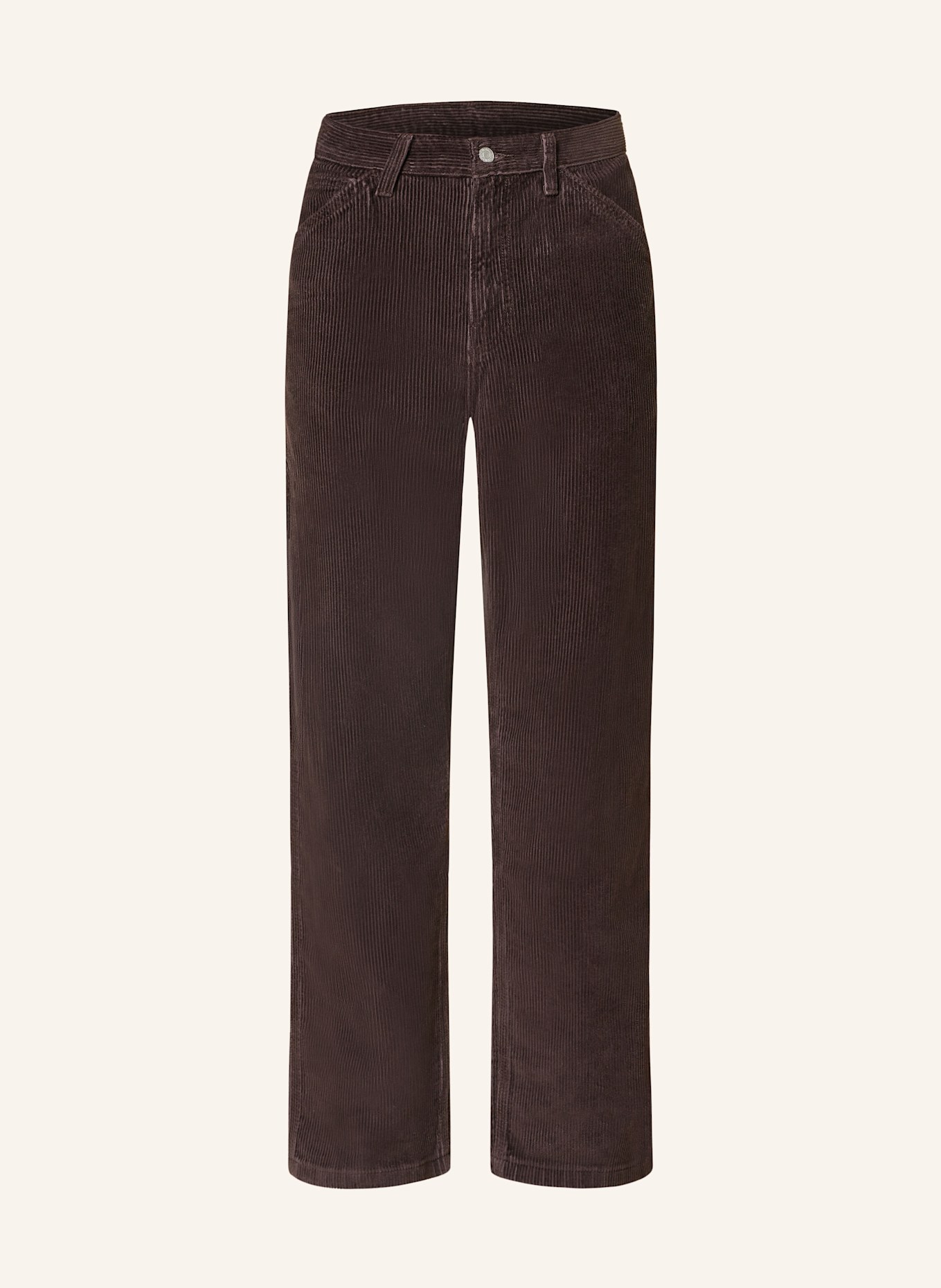 Levi's® Corduroy trousers CARPENTER Loose fit: DARK BROWN