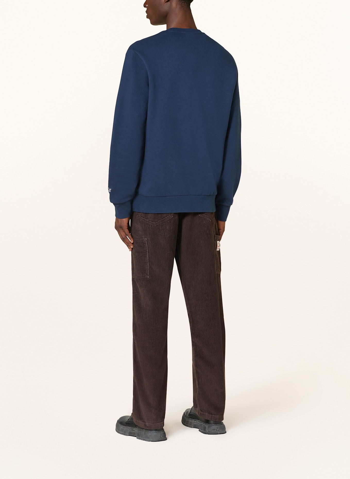 Levi's® Corduroy trousers CARPENTER Loose fit: DARK BROWN