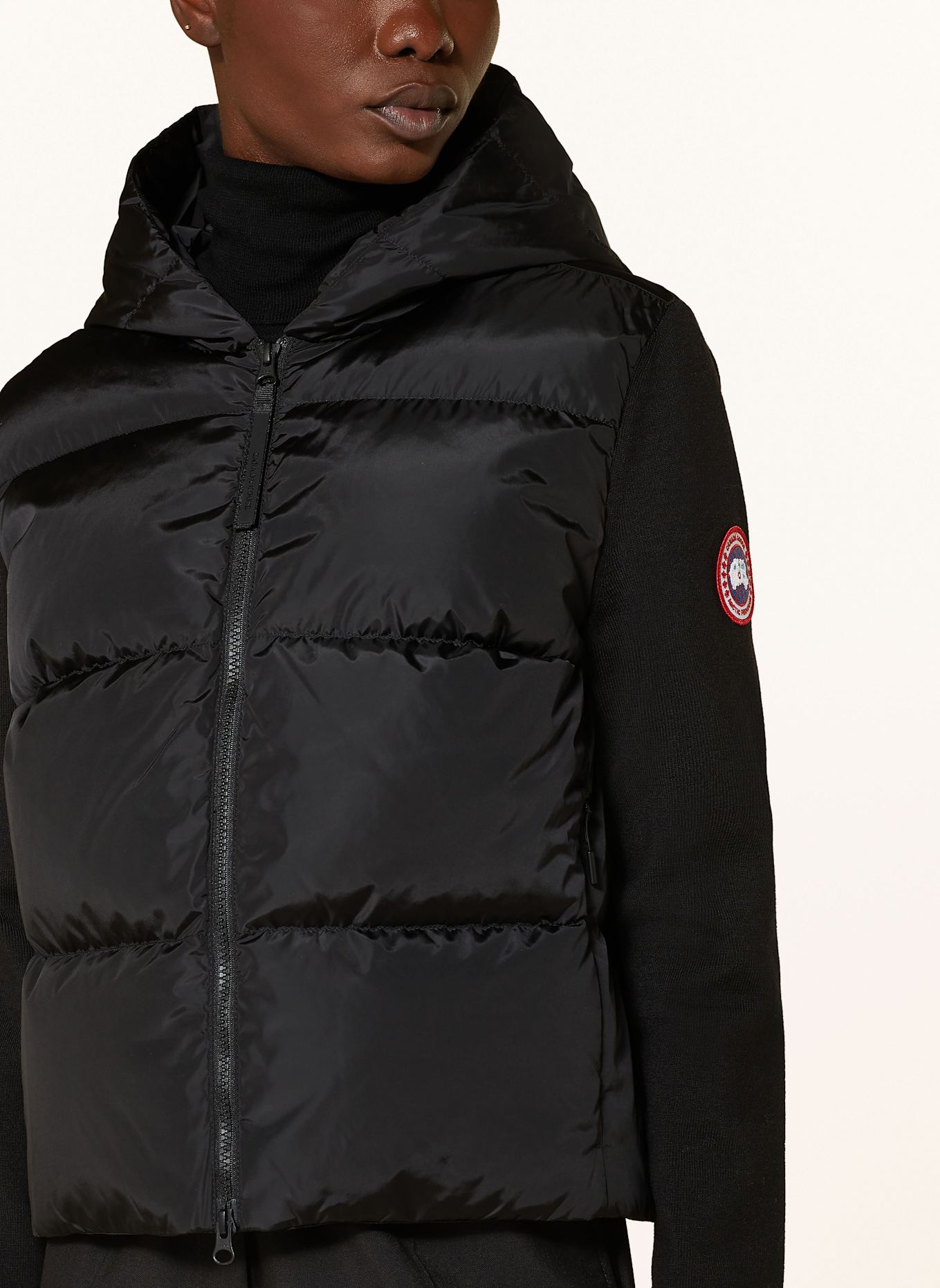 CANADA GOOSE Daunenjacke im Materialmix