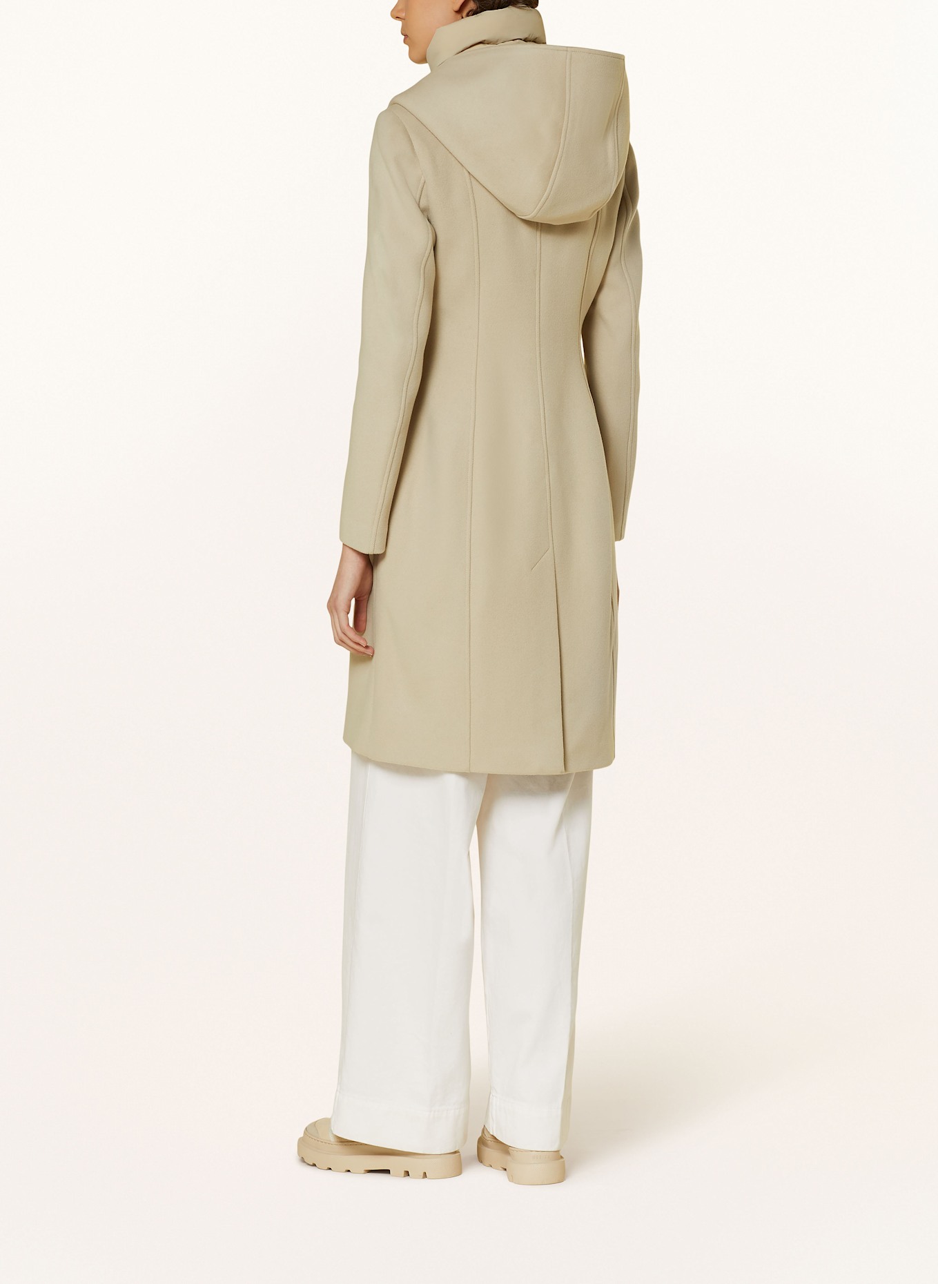 Mackage camel wool coat top