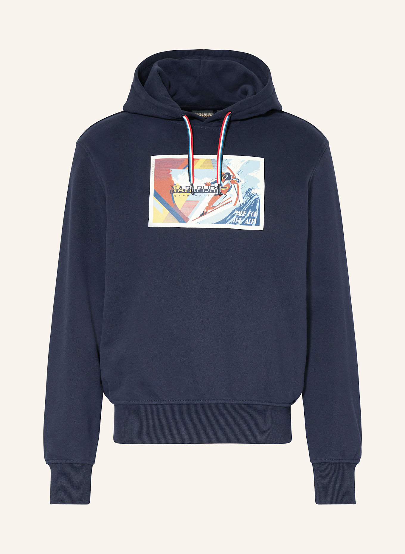 NAPAPIJRI Bluza z kapturem PORTALET: GRANATOWY