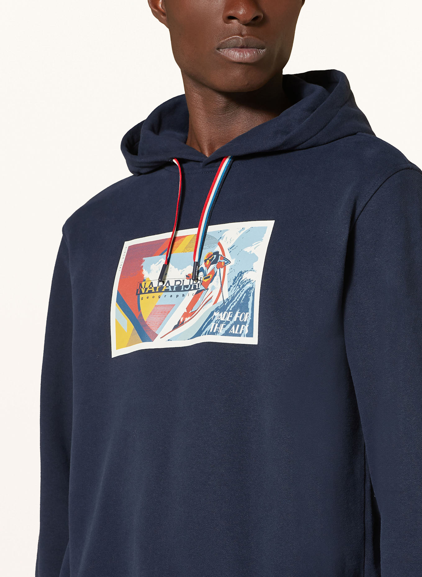 NAPAPIJRI Bluza z kapturem PORTALET: GRANATOWY