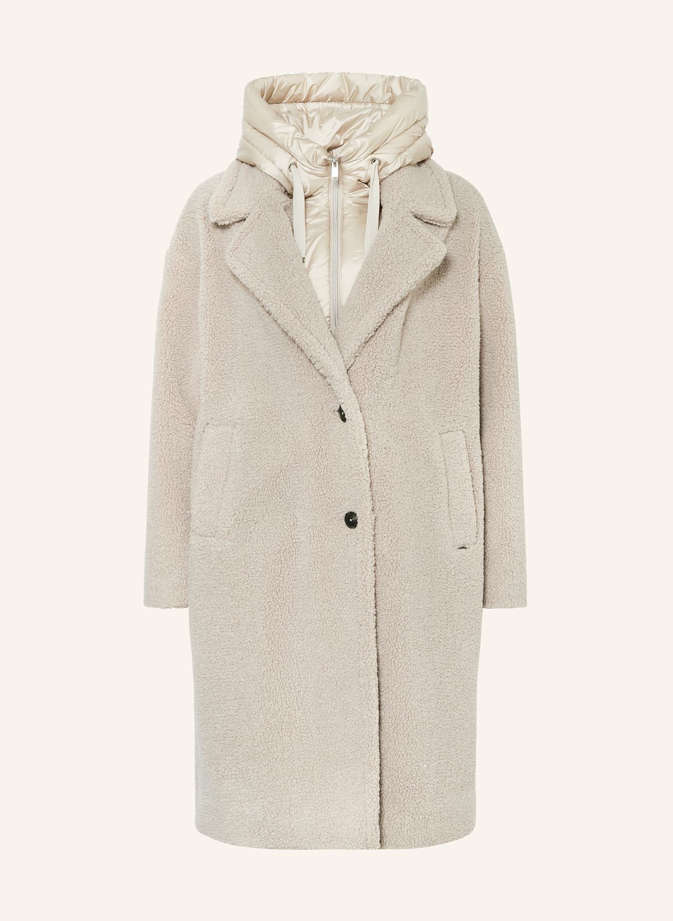 CINQUE Teddy coat CIFURRY with detachable trim