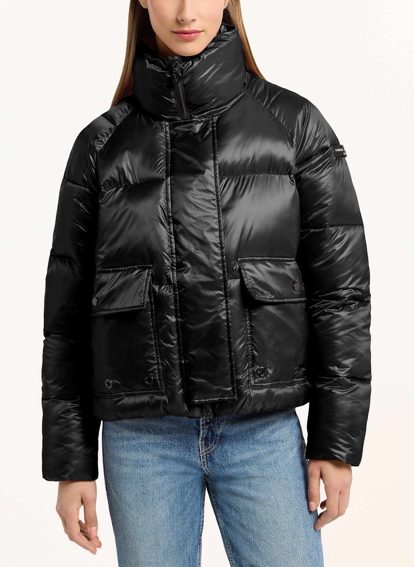 FRIEDA & FREDDIES Steppjacke: SCHWARZ