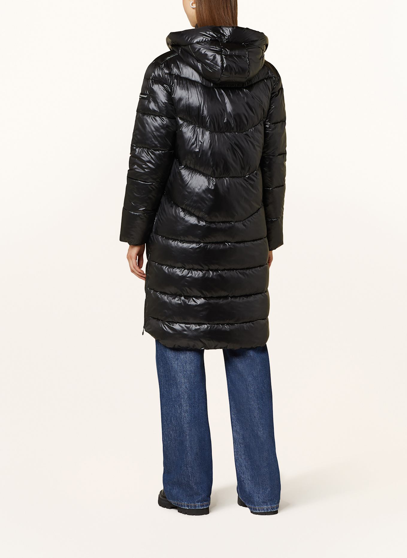 FRIEDA & FREDDIES Steppmantel TWISTER: SCHWARZ