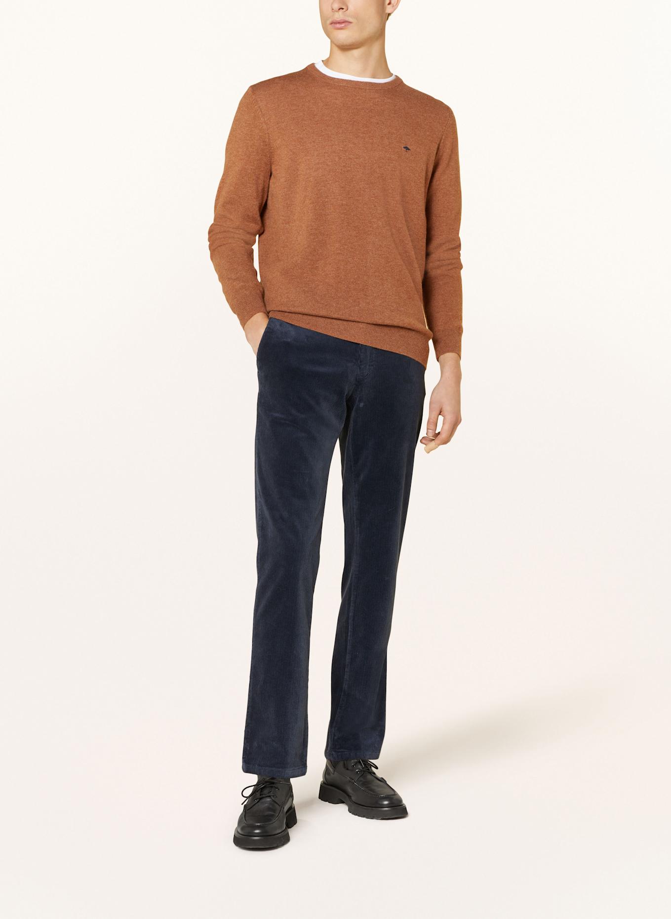 FYNCH-HATTON Pullover: BRAUN