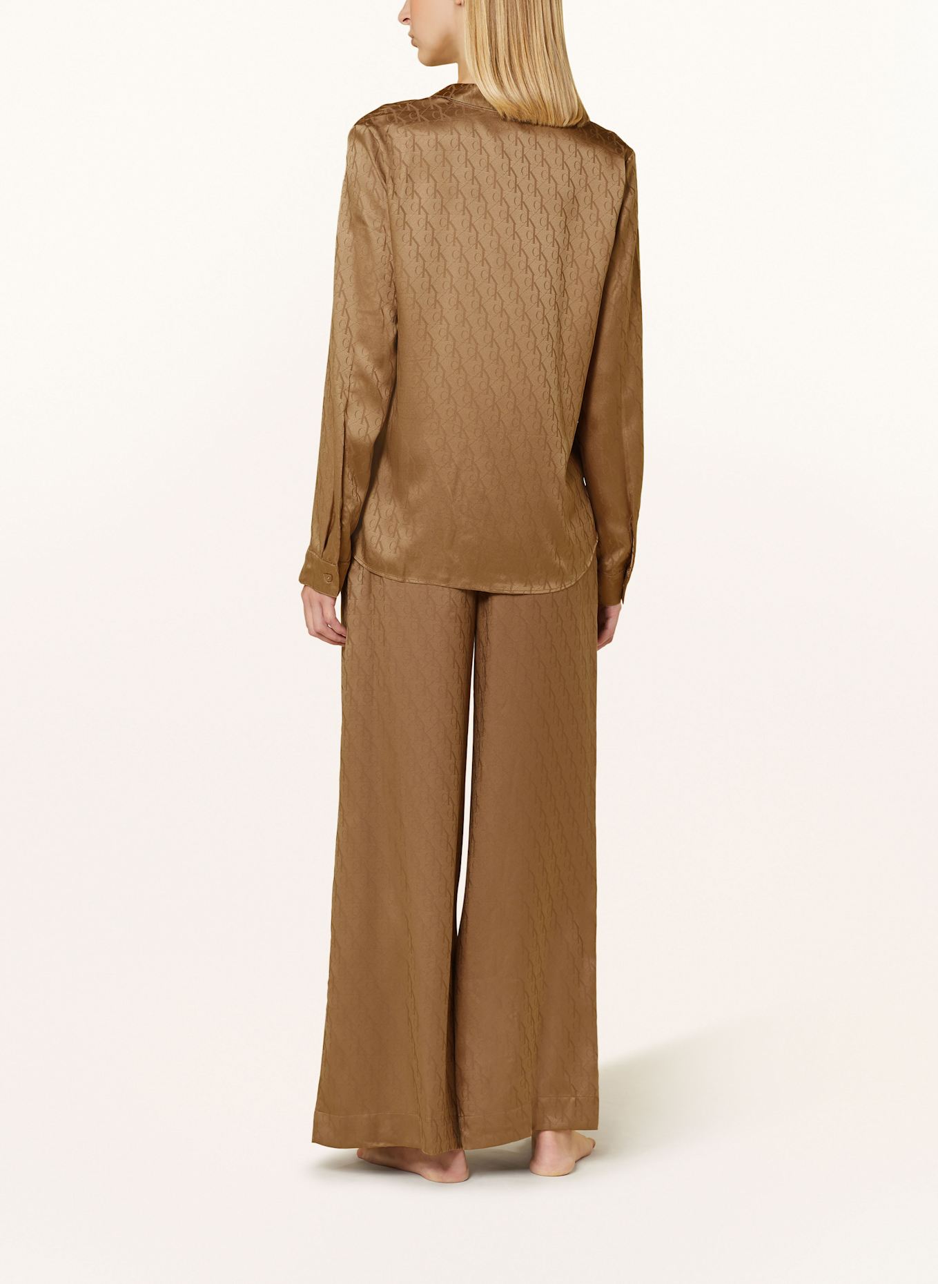 Calvin Klein Schlafhose, Farbe: HELLBRAUN (Bild 3)