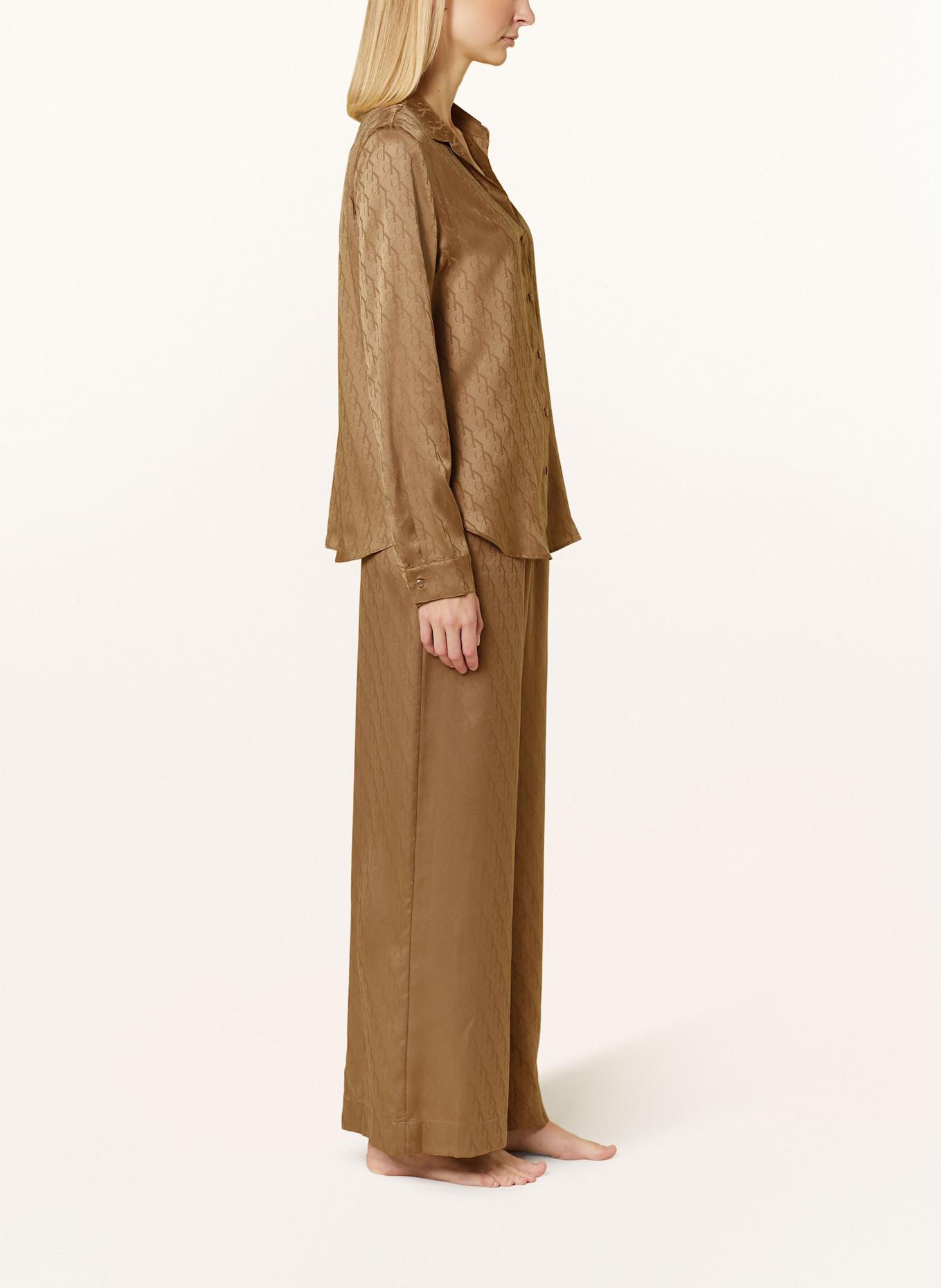 Calvin Klein Schlafhose, Farbe: HELLBRAUN (Bild 4)