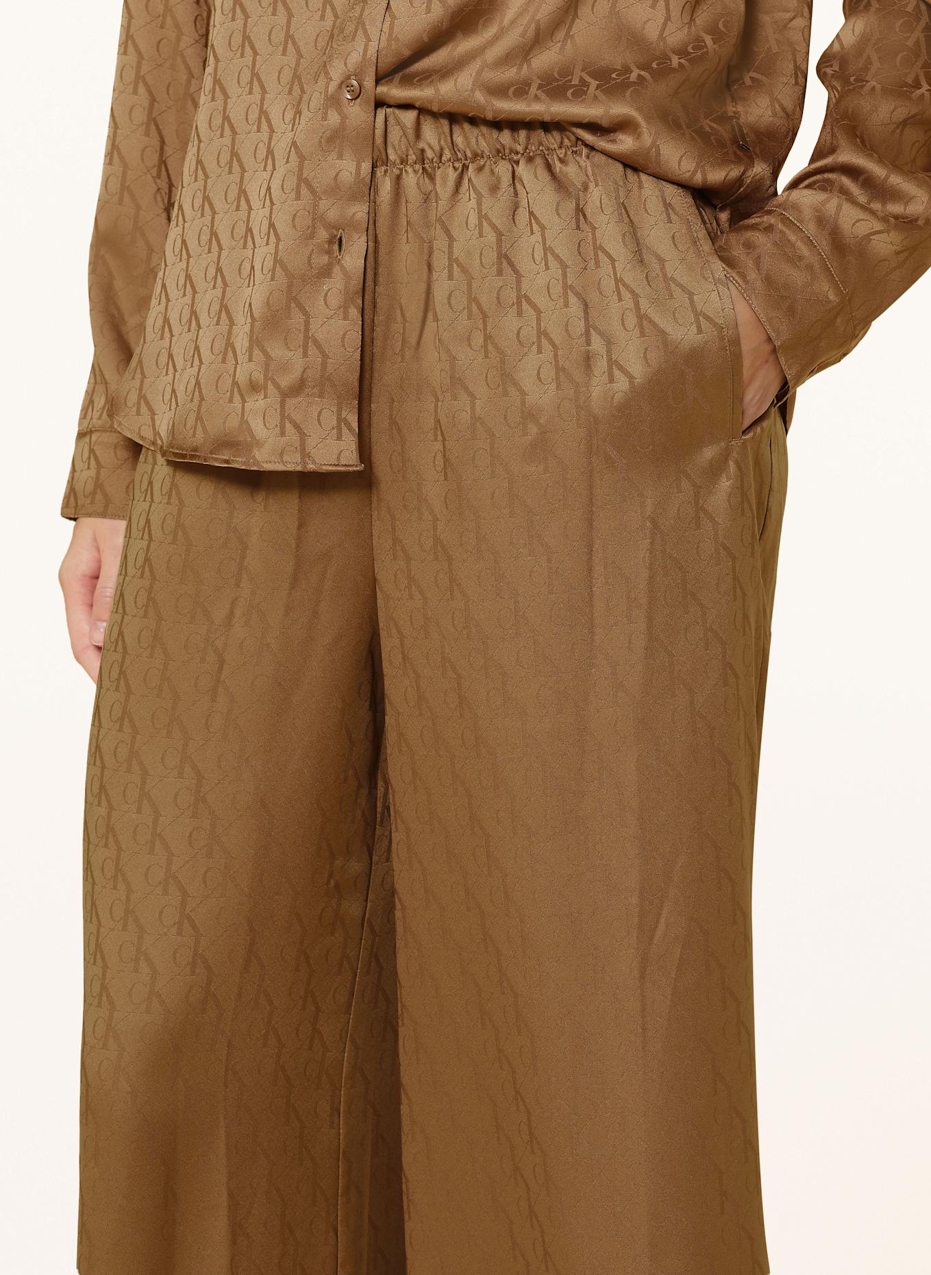 Calvin Klein Schlafhose, Farbe: HELLBRAUN (Bild 5)