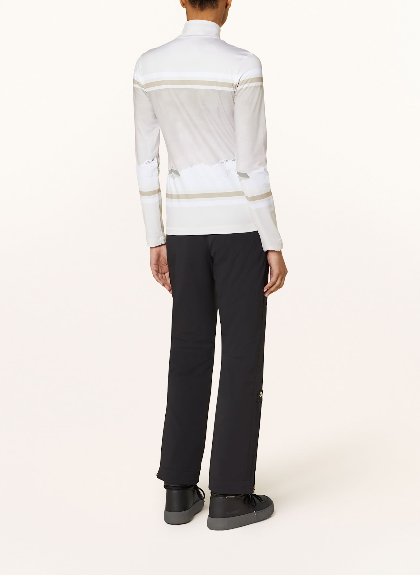 BOGNER Undershirt BELINE2 in cream white black