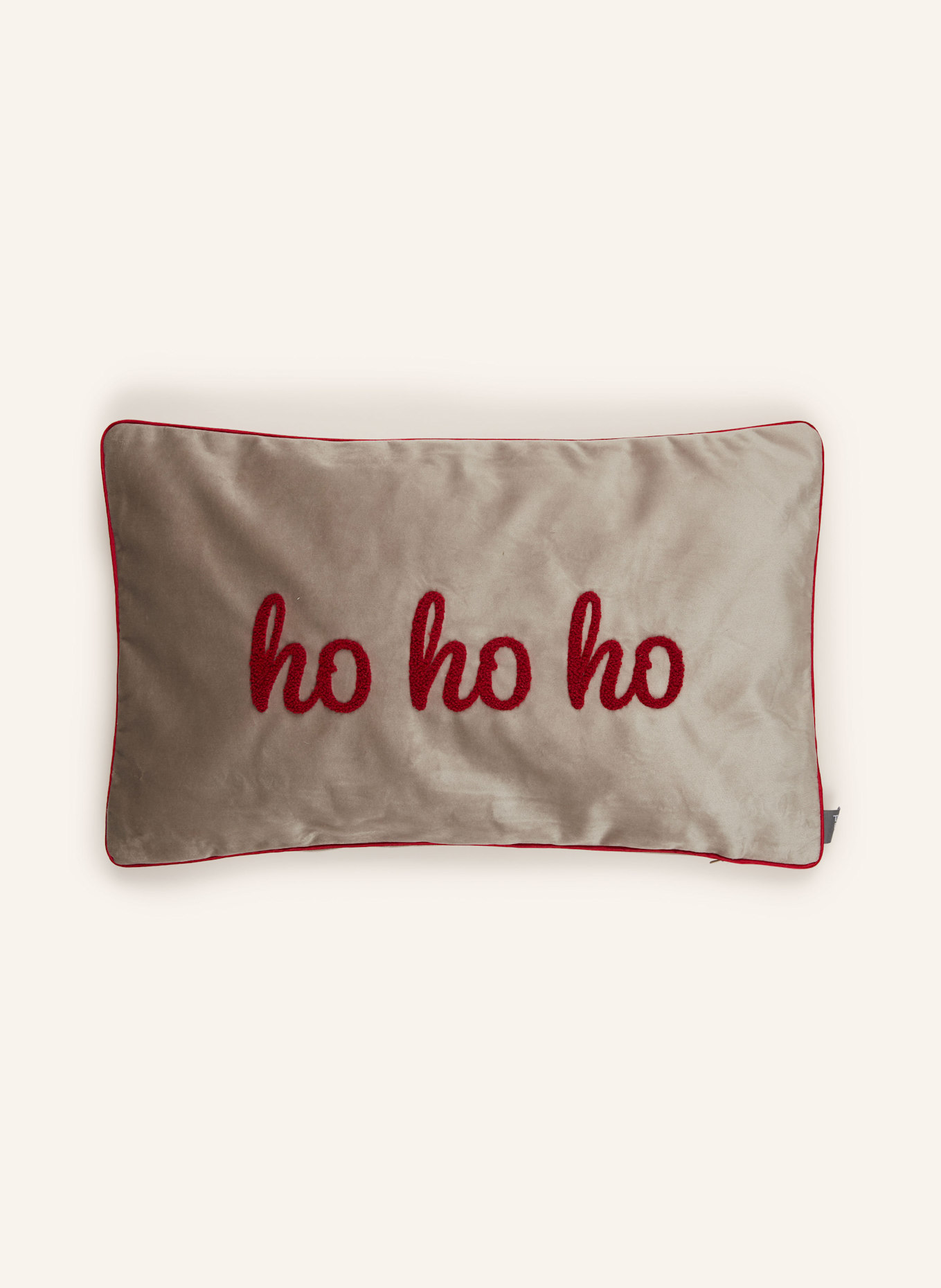 PAD Dekokissenhülle LYRICS: BEIGE / ROT