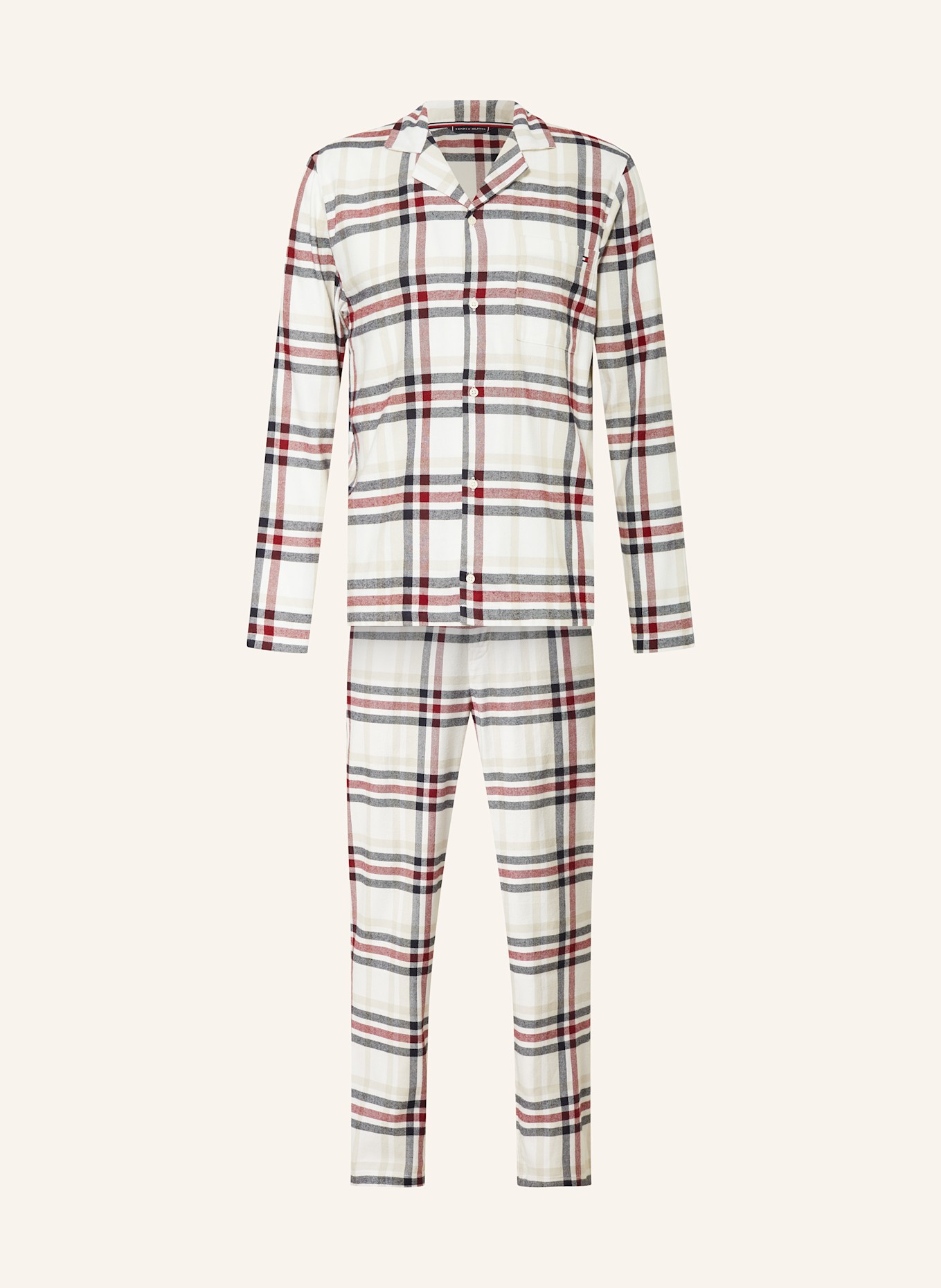 Tommy hilfiger flannel pajamas best sale