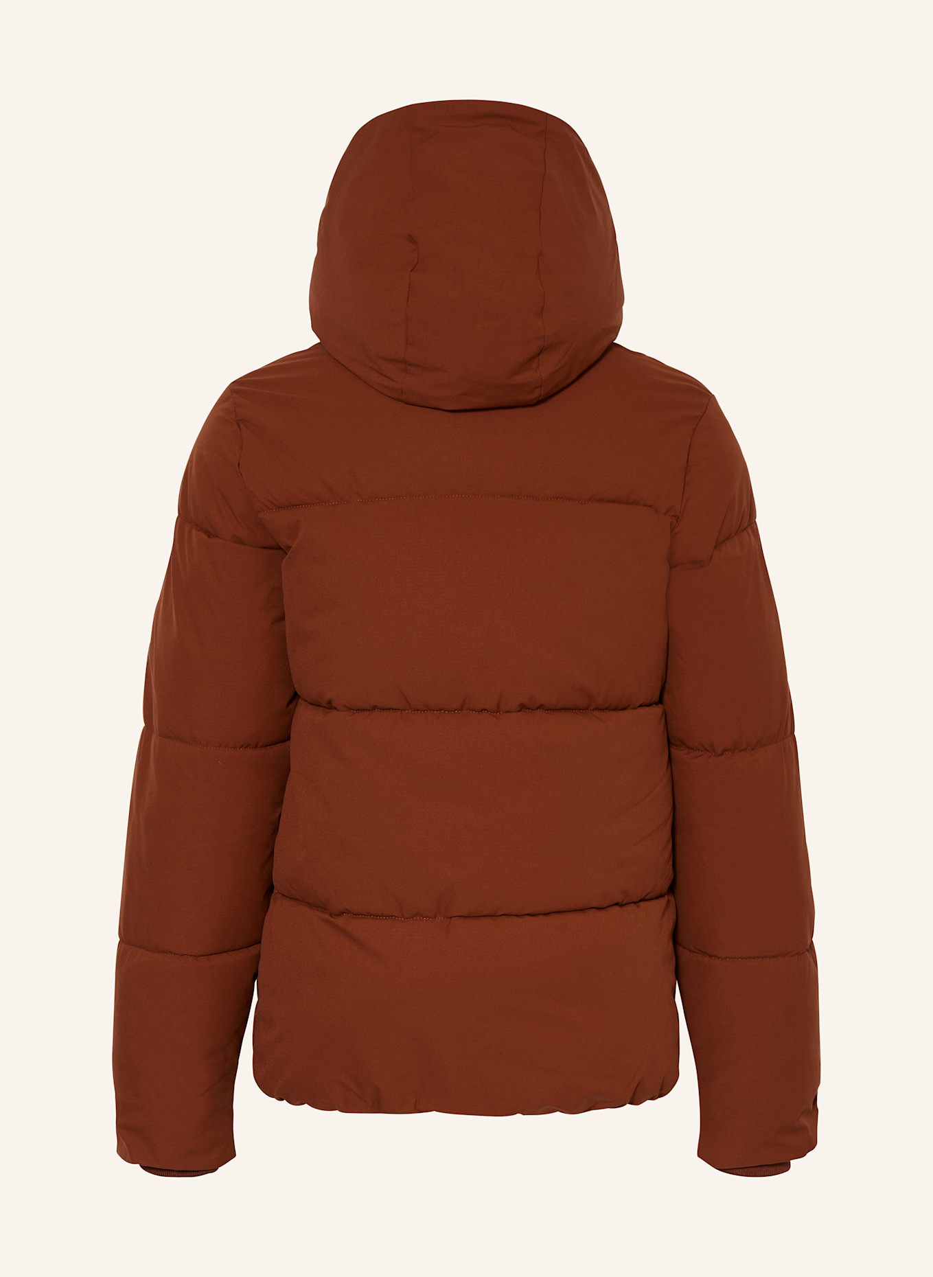 JACK&JONES Prošívaná bunda: HNĚDÁ