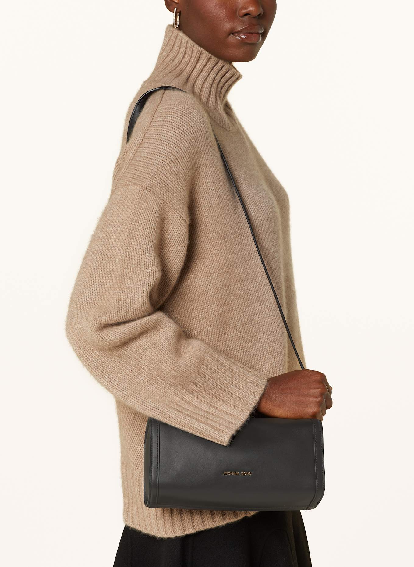 MICHAEL KORS ORCHARD handbag in black