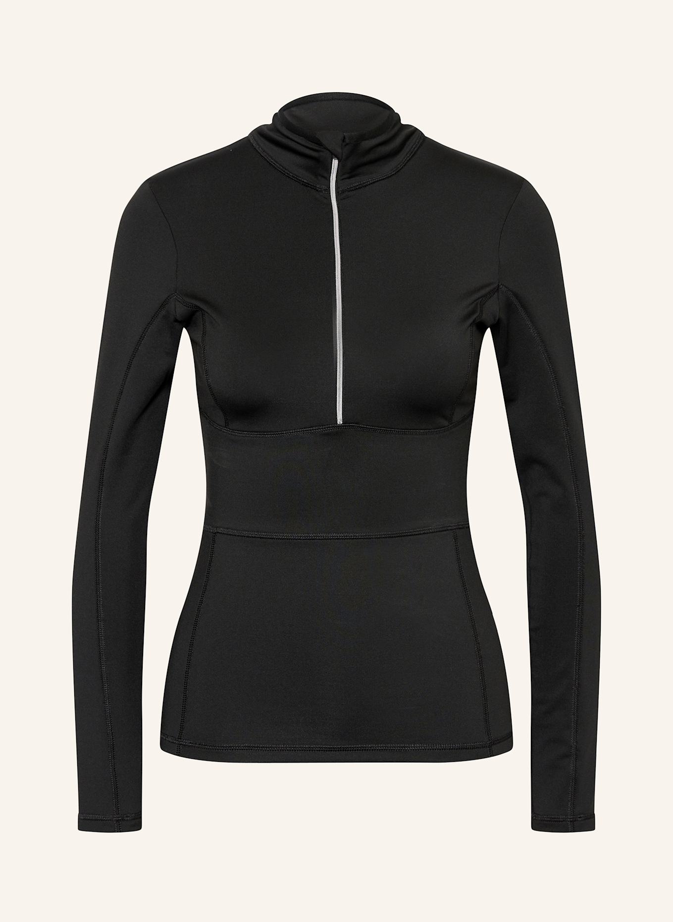 JET SET Midlayer GINGER: SCHWARZ