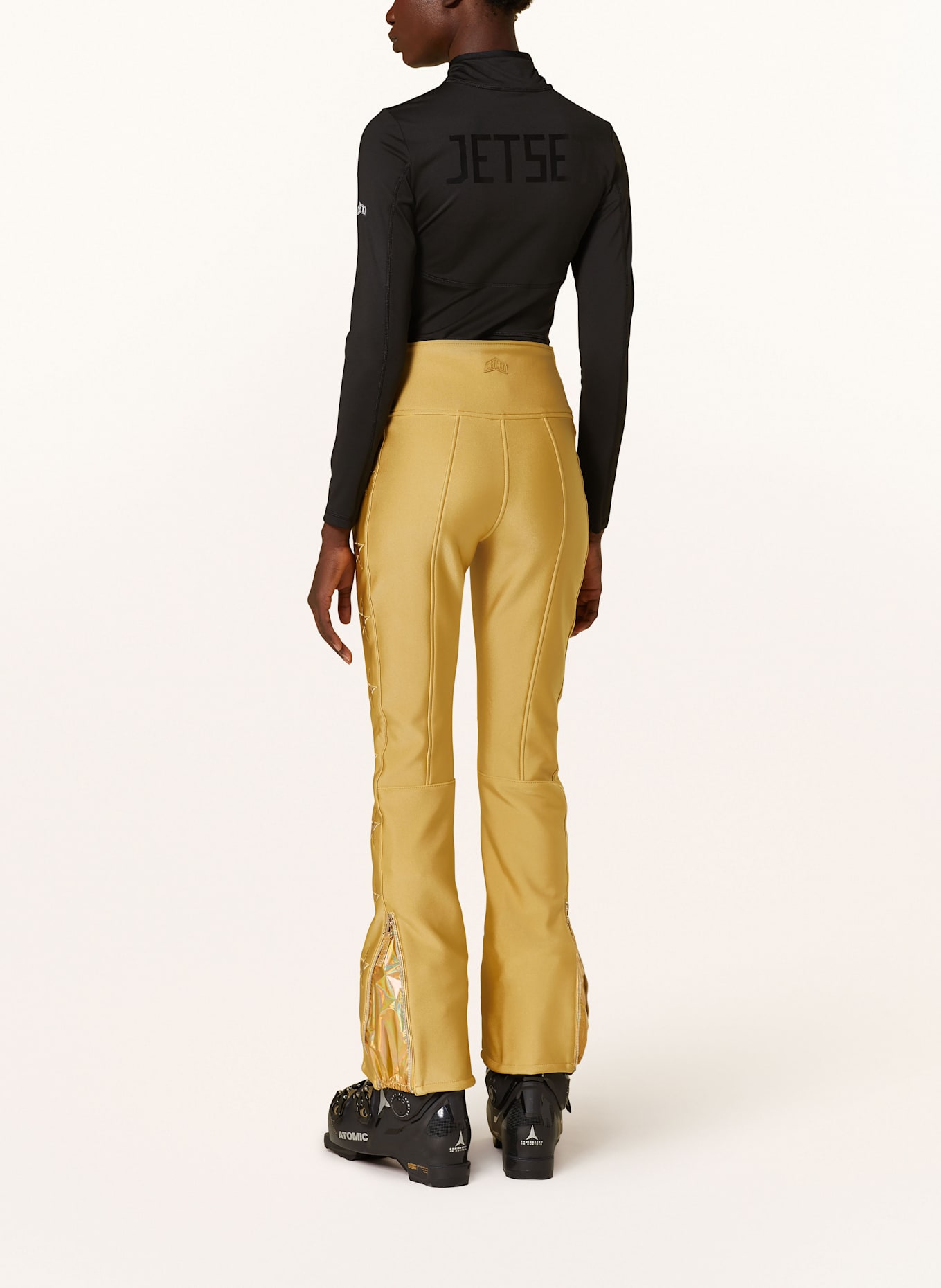 JET SET Midlayer GINGER: SCHWARZ
