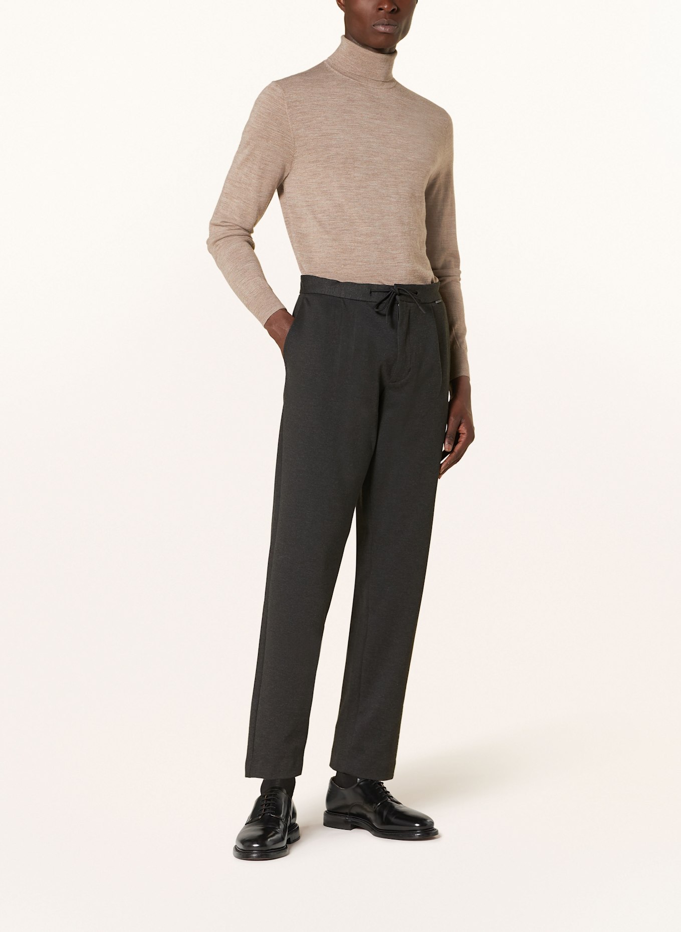 TIGER OF SWEDEN Rollkragenpullover NEVILE: BEIGE