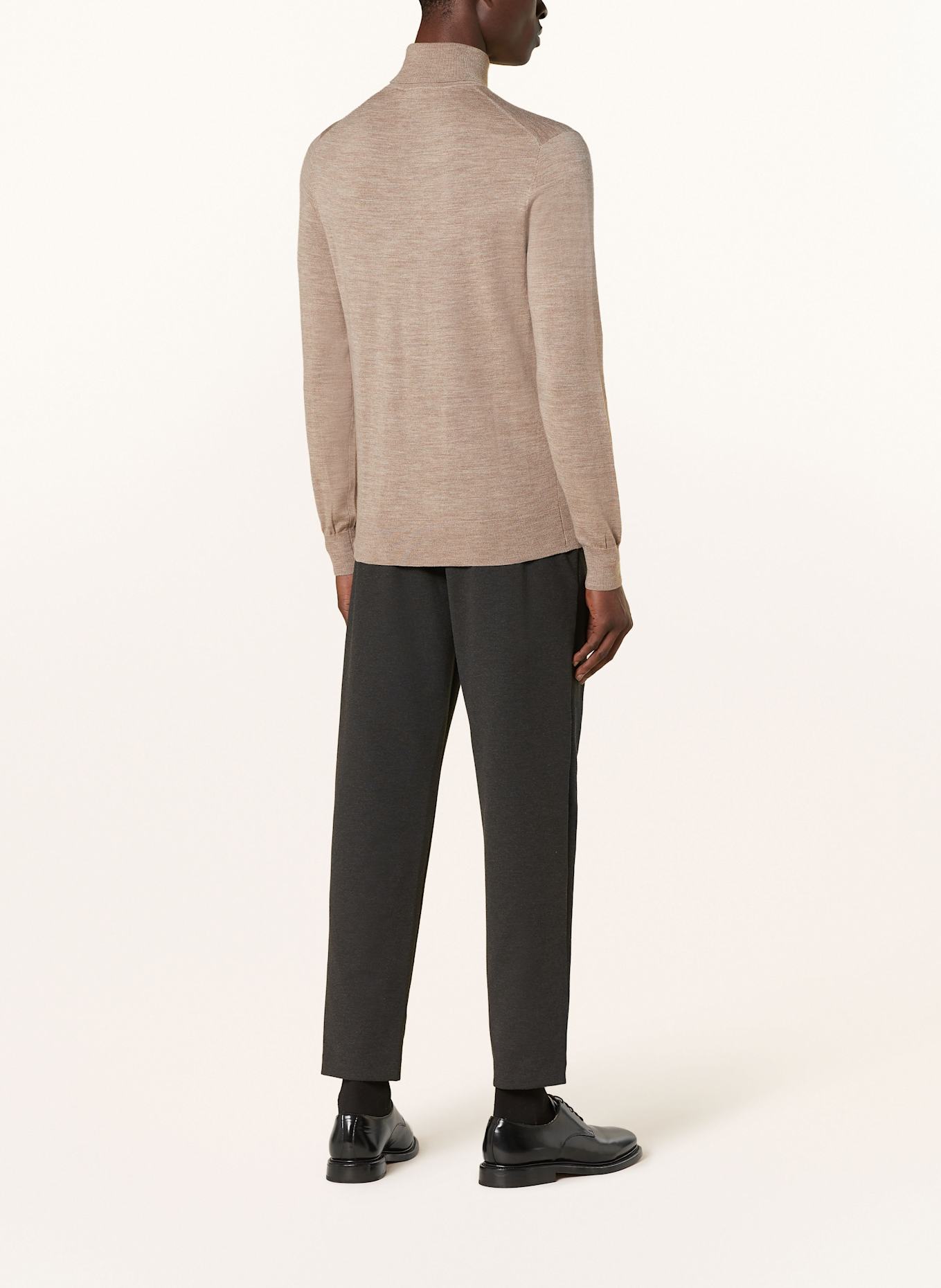 TIGER OF SWEDEN Rollkragenpullover NEVILE: BEIGE