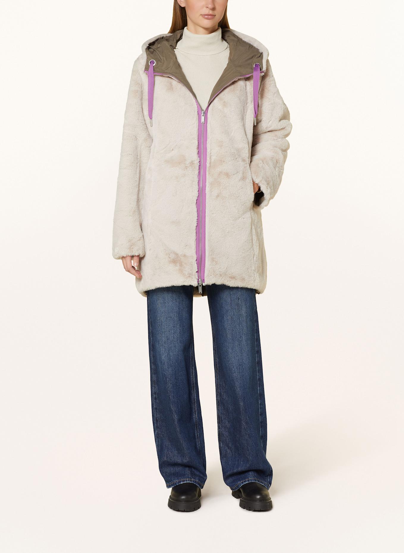RINO & PELLE Reversible parka, Color: OLIVE (Image 6)
