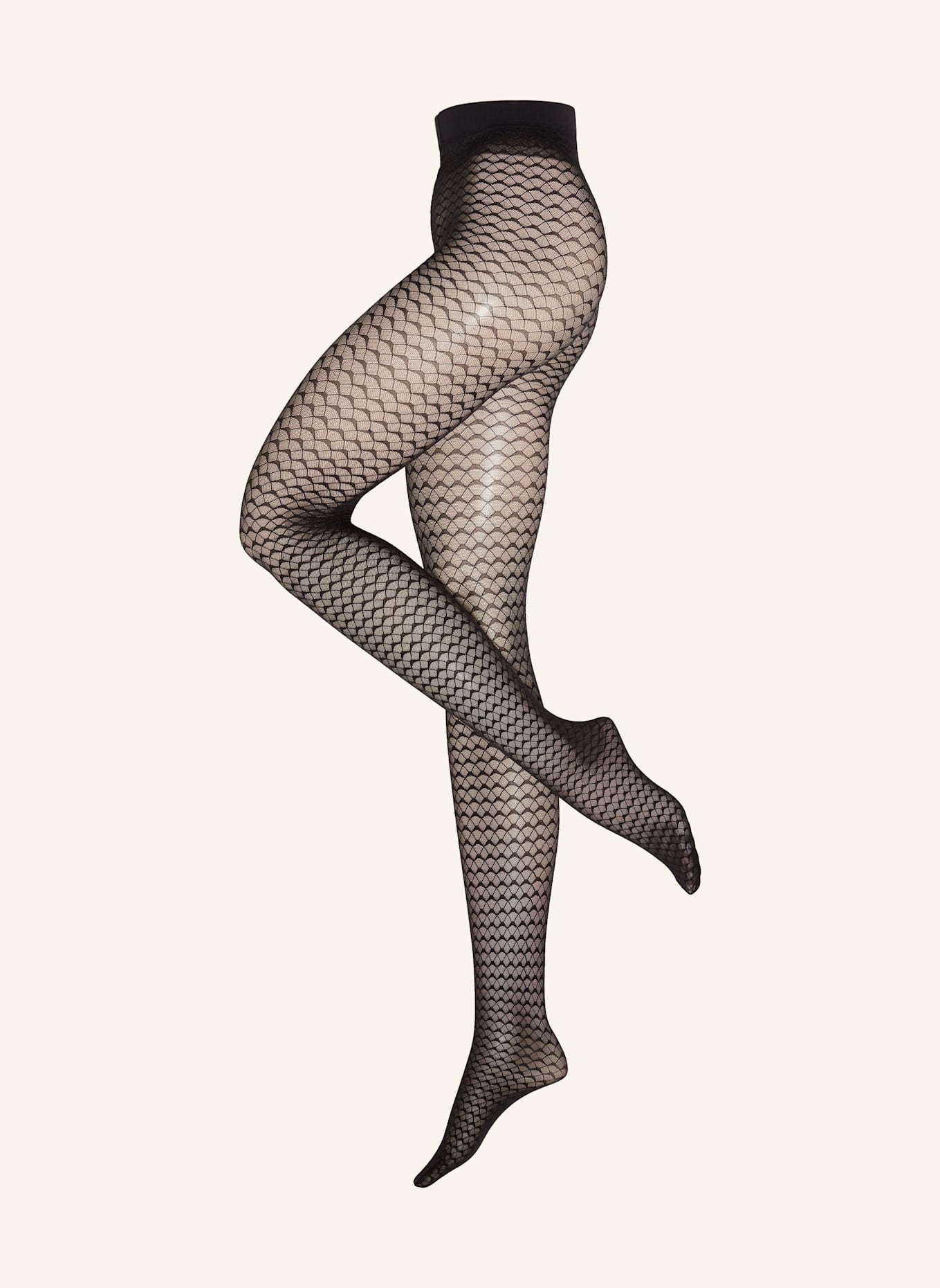 Wolford Feinstrumpfhose GRAPHIC PATTERN: 7005 BLACK