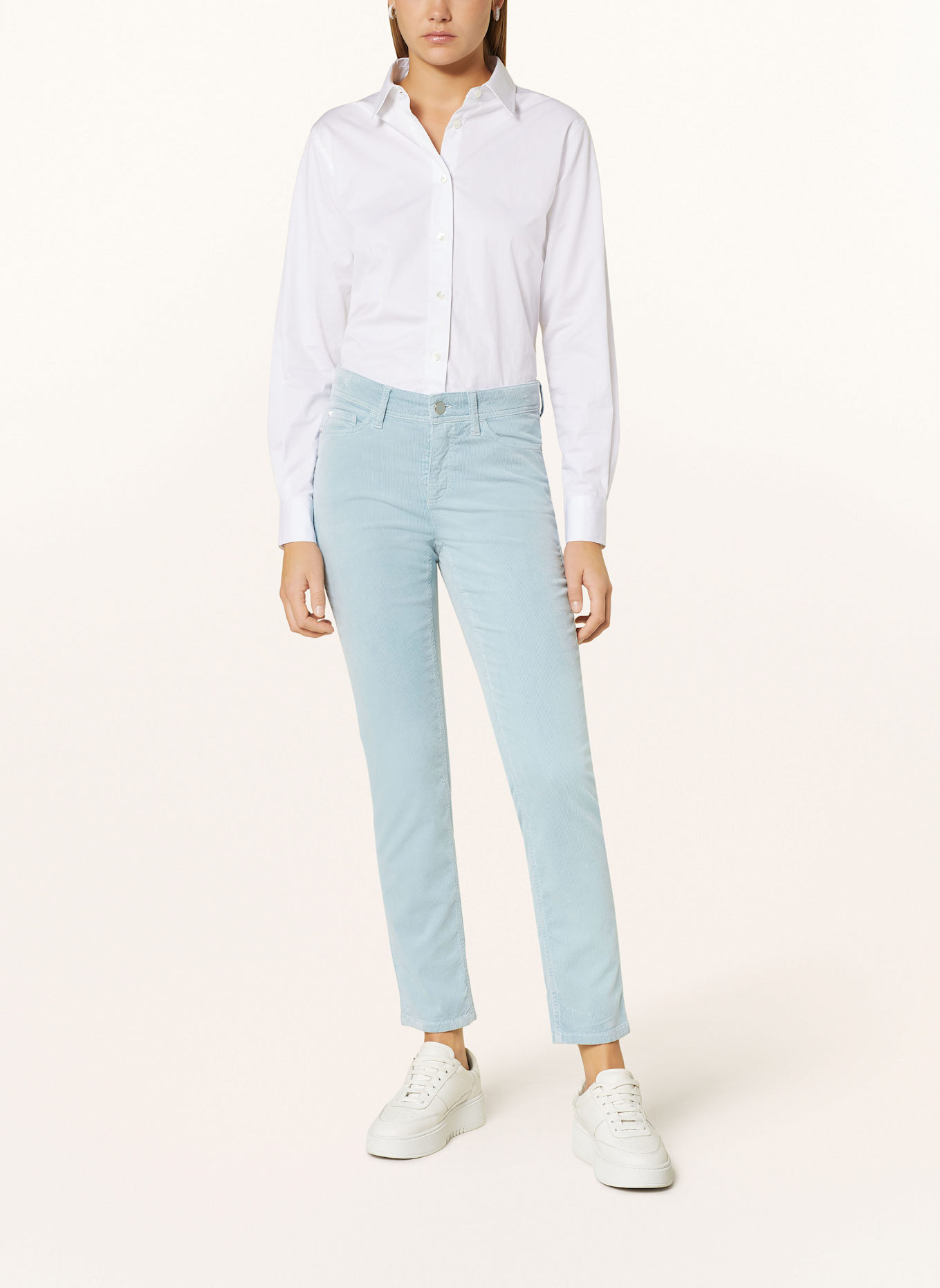 CAMBIO Cordhose PIPER: HELLBLAU