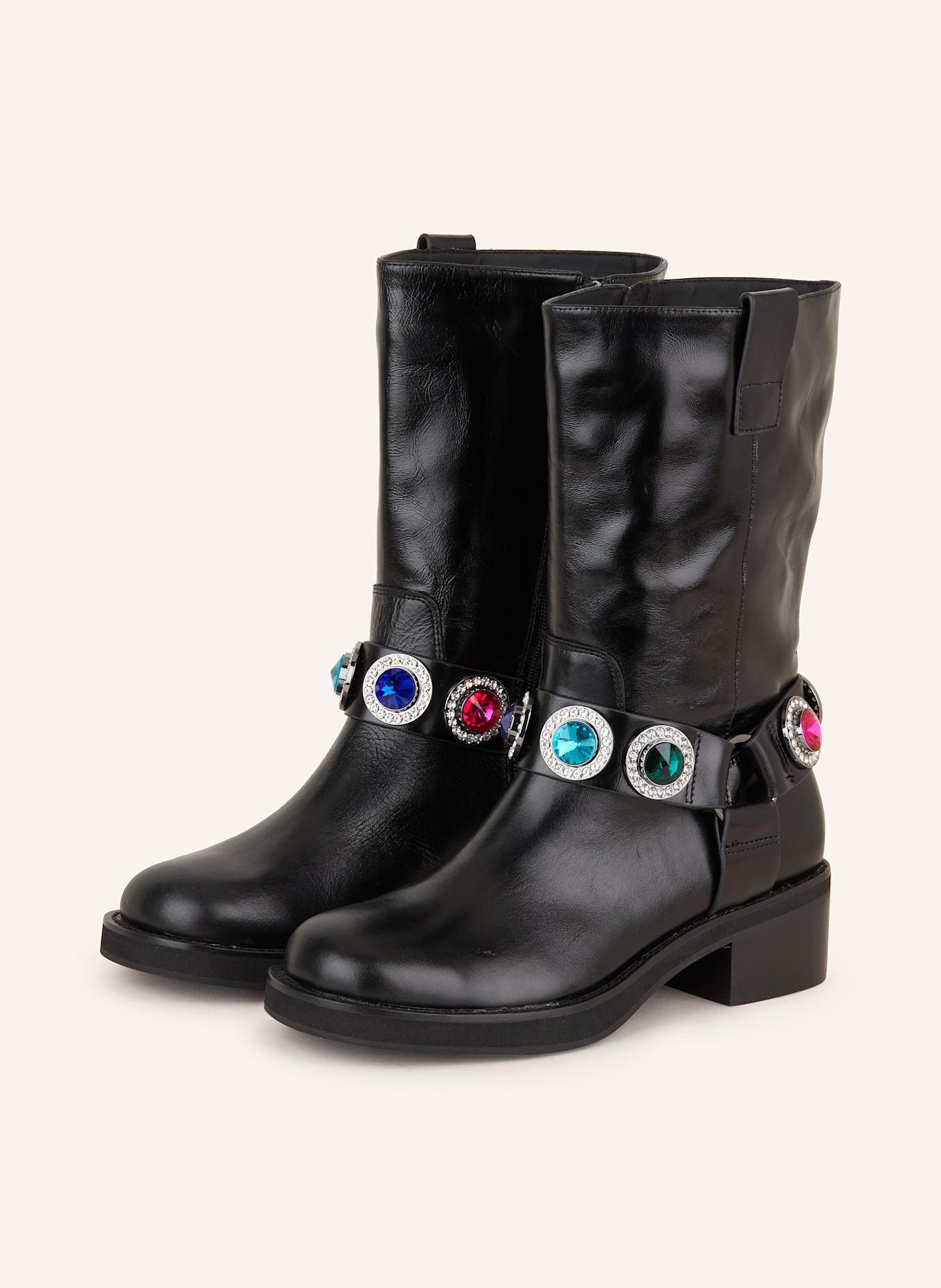 Biker boots gucci shop